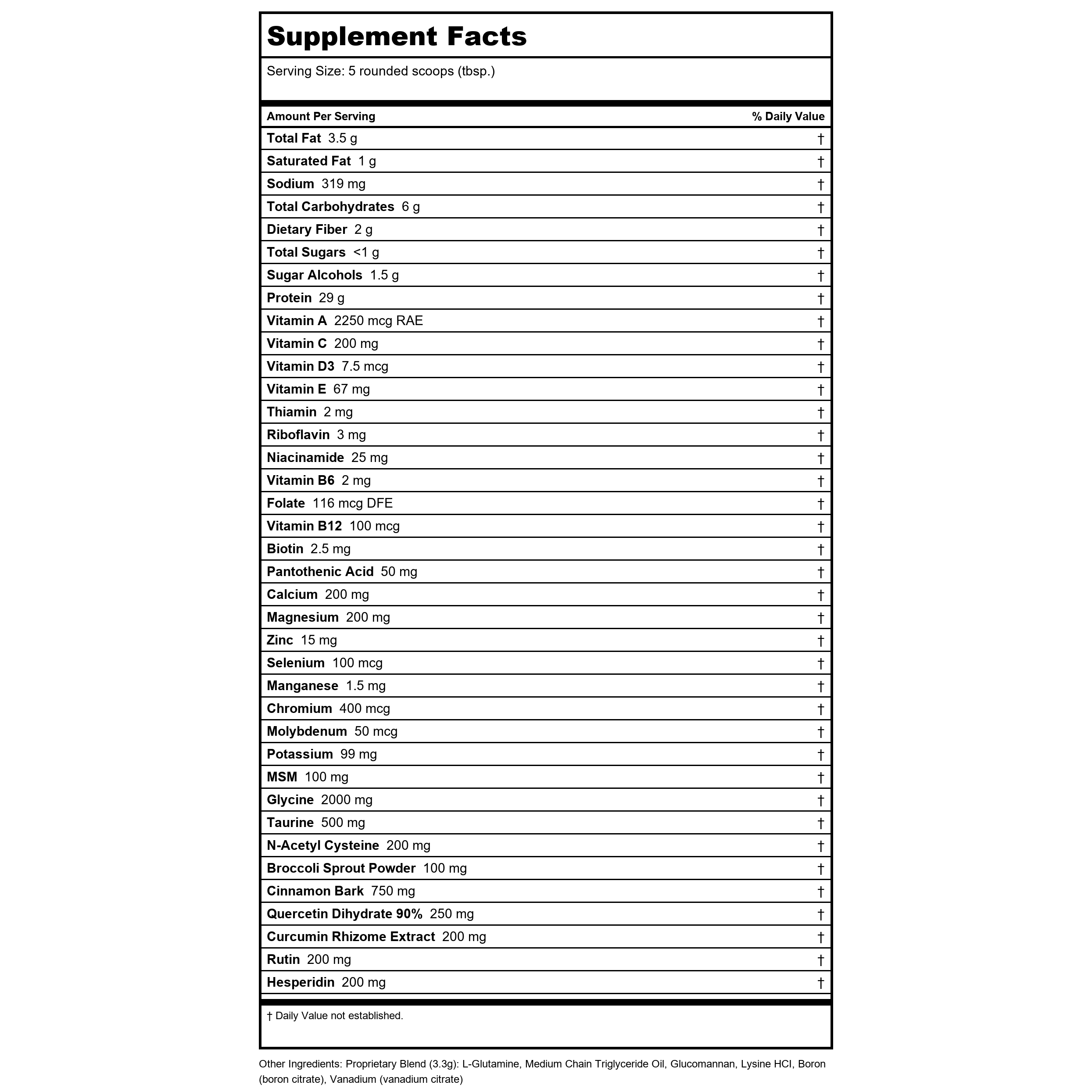 Vital Nutrients Vital Clear 942 Grams