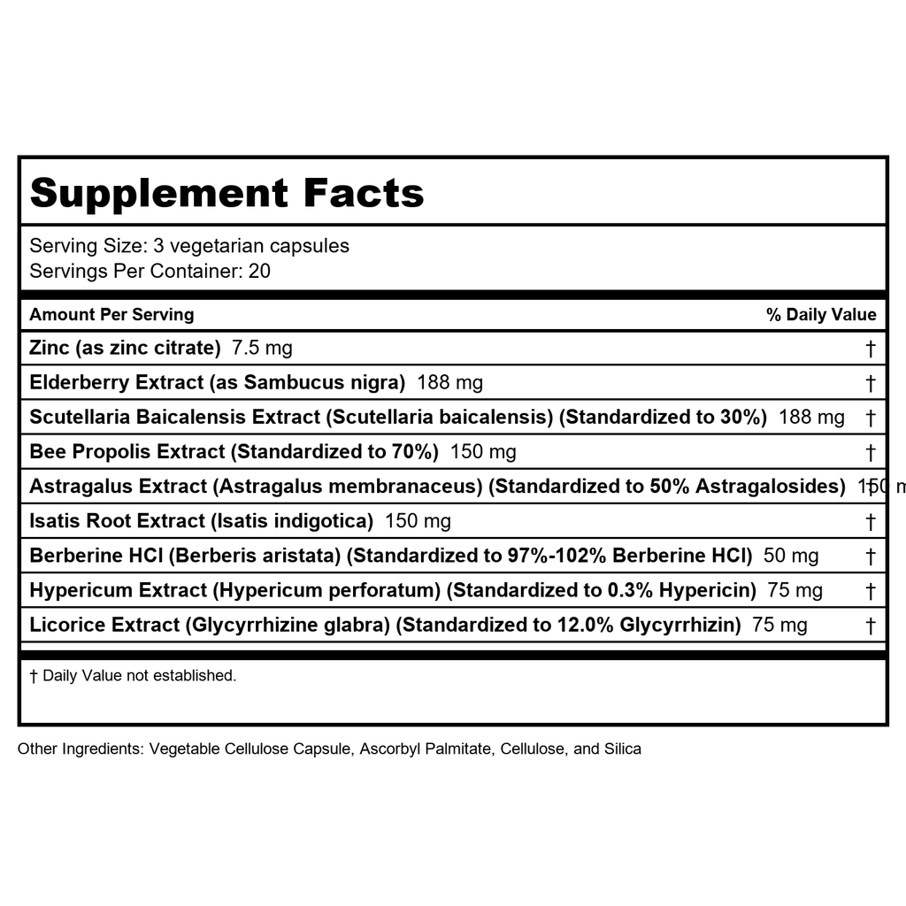 Vital Nutrients ViraCon 120 Vcaps