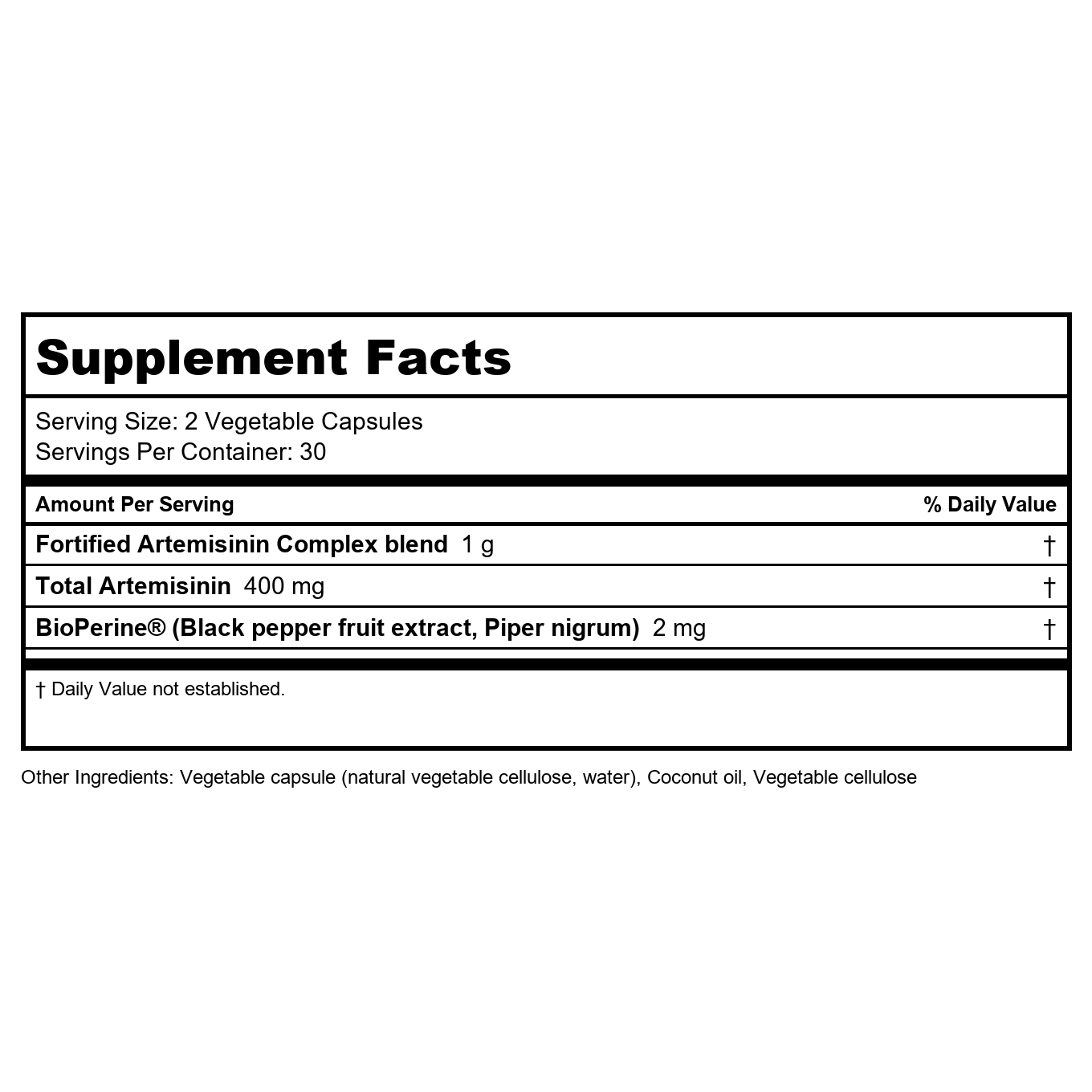 Clinical Synergy ArteMax 60 Vcaps