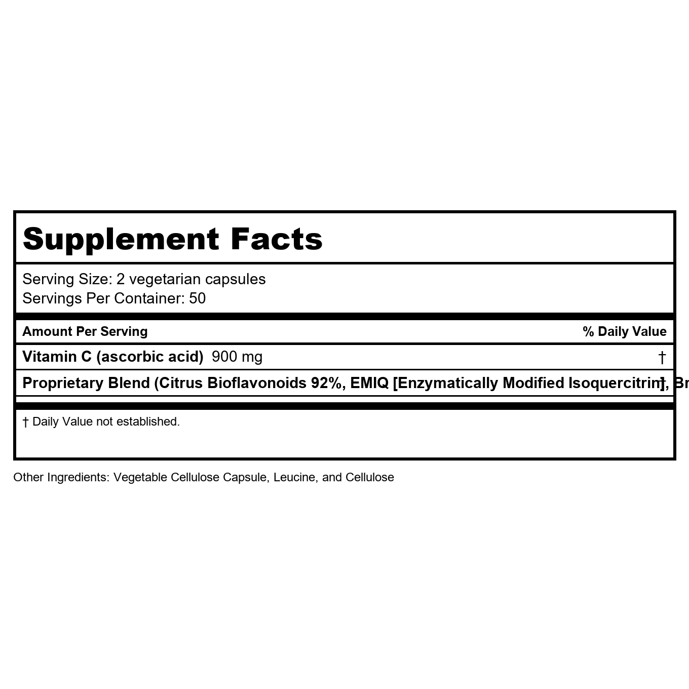 Vital Nutrients Aller-C 100 Vcaps