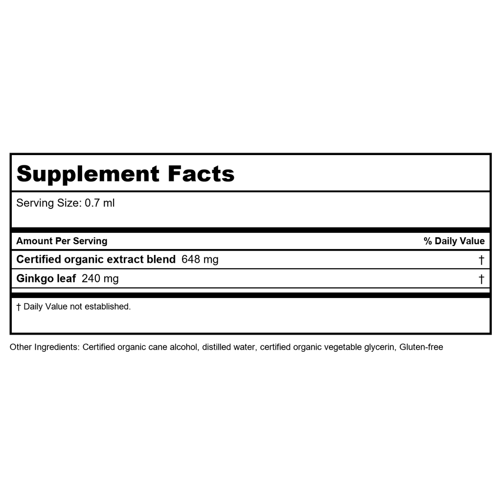 Herb Pharm Brain And Memory 1oz