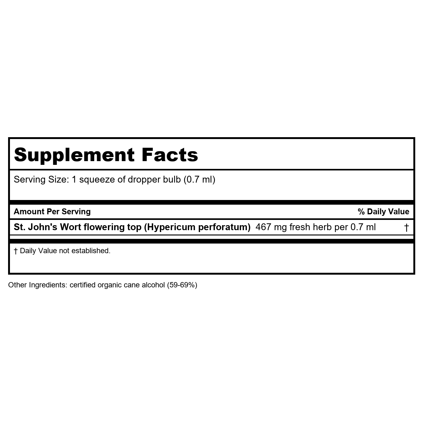 Herb Pharm St. John's Wort Oil 4oz