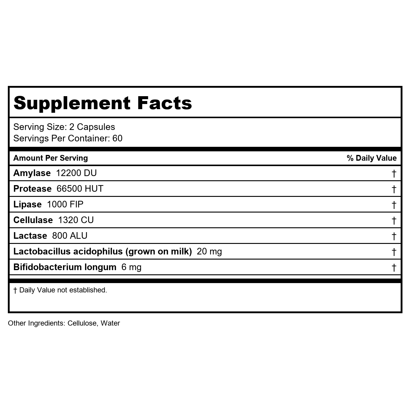 Transformation Enzymes DigestZyme 360 Capsules