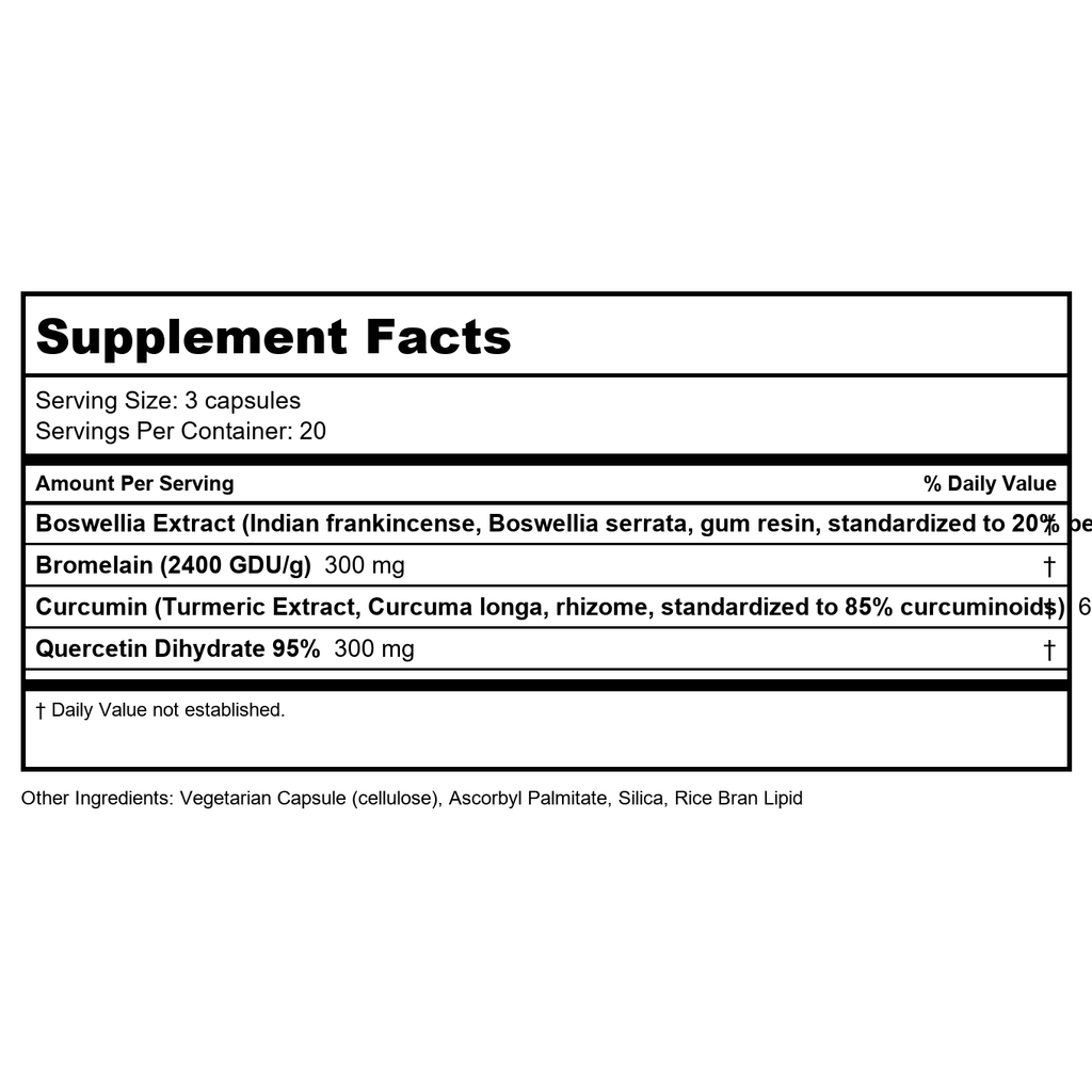 Vital Nutrients BCQ 120 Capsules