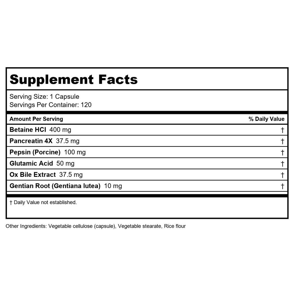 Nutritional Frontiers BetaZyme 120 Vcaps