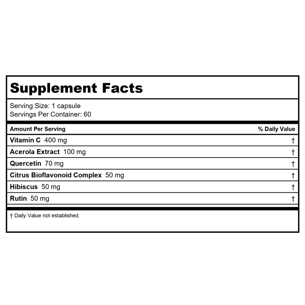 Ortho Molecular C-Flav 60 Capsules
