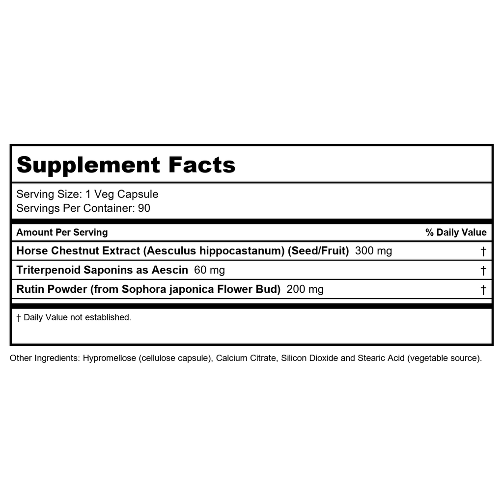 Now Foods Horse Chestnut 300mg 90 Vcaps - 4713
