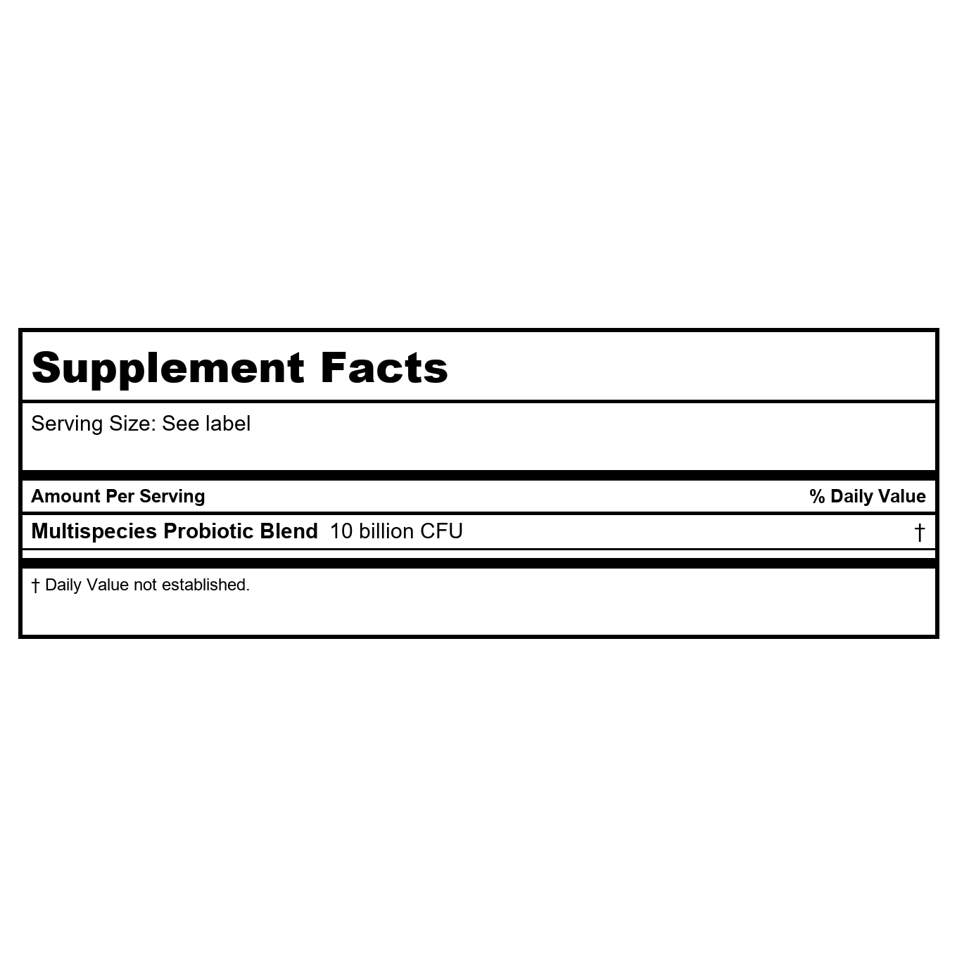 Klaire Labs Vital-10 Powder 2oz