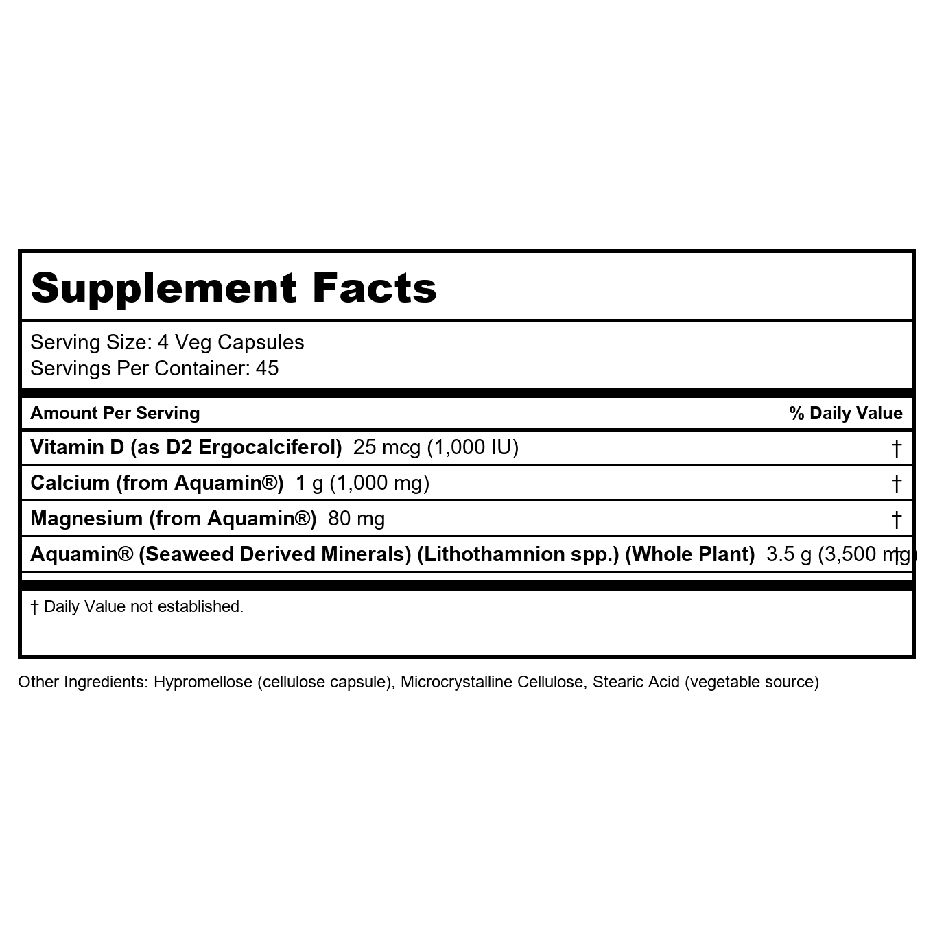 Now Foods Red Mineral Algae 180 Vcaps - 1538 - 3 Pack