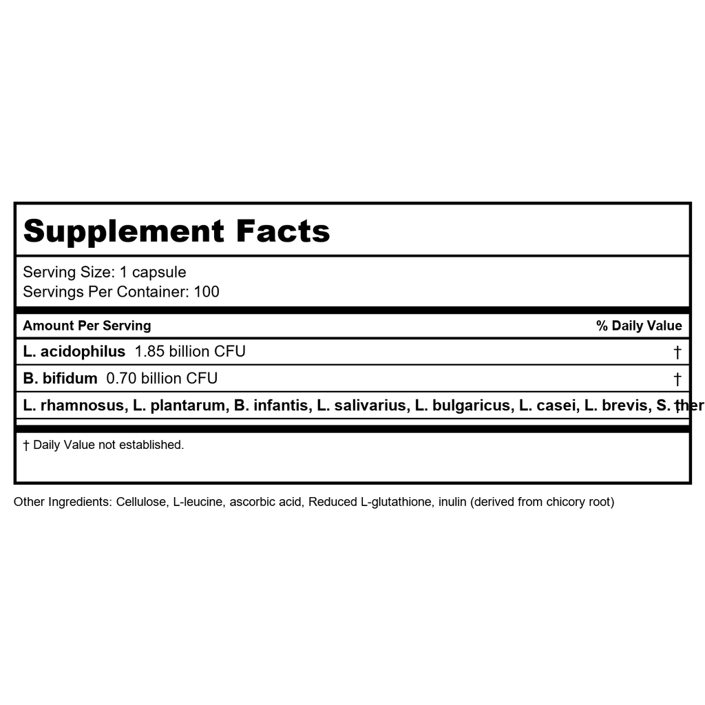 Klaire Labs Vital-10 100 Vcaps - 2 Pack
