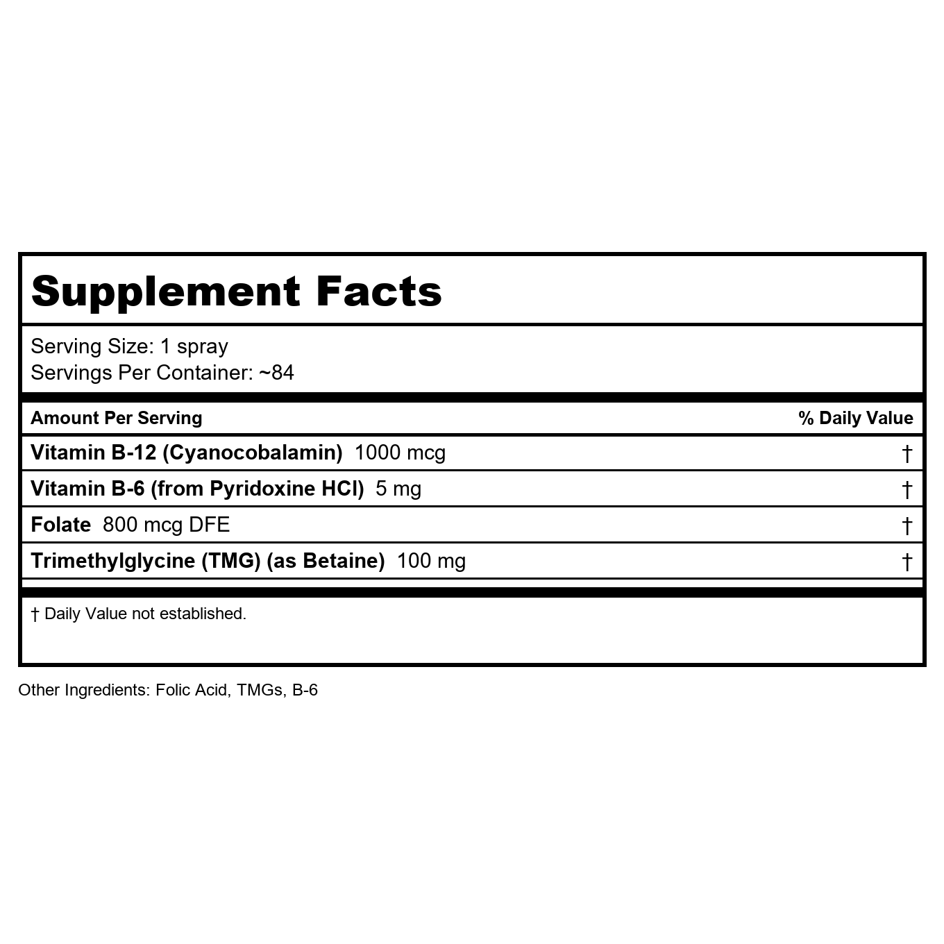 Now Foods Vitamin B-12 Liposomal Spray 2oz - 3910