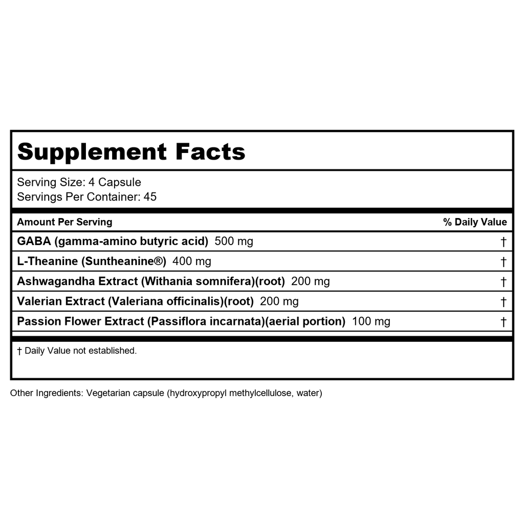Klaire Labs Stress Support Complex 180 Capsules