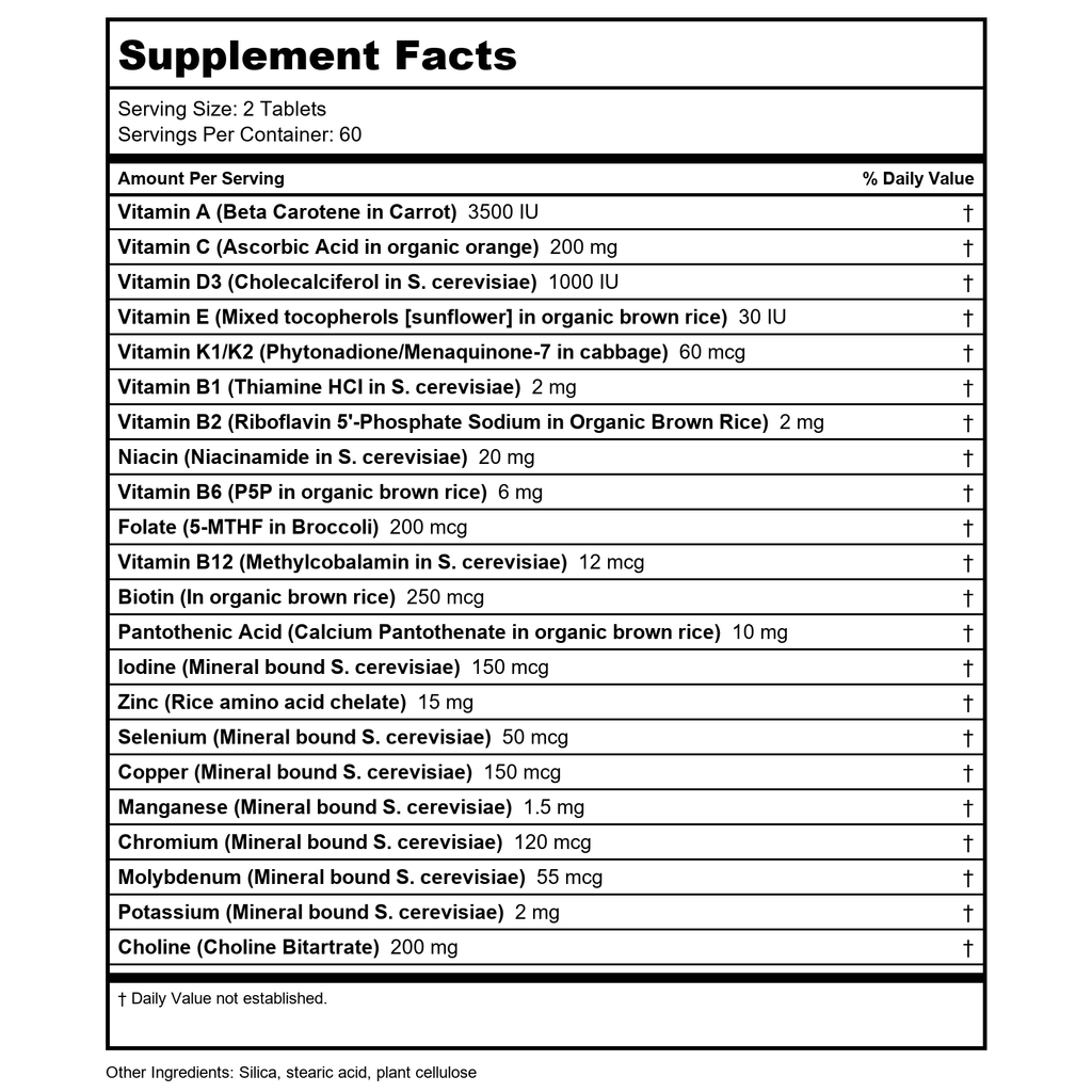 Innate Response Men's 40+ Multivitamin 120 Tablets
