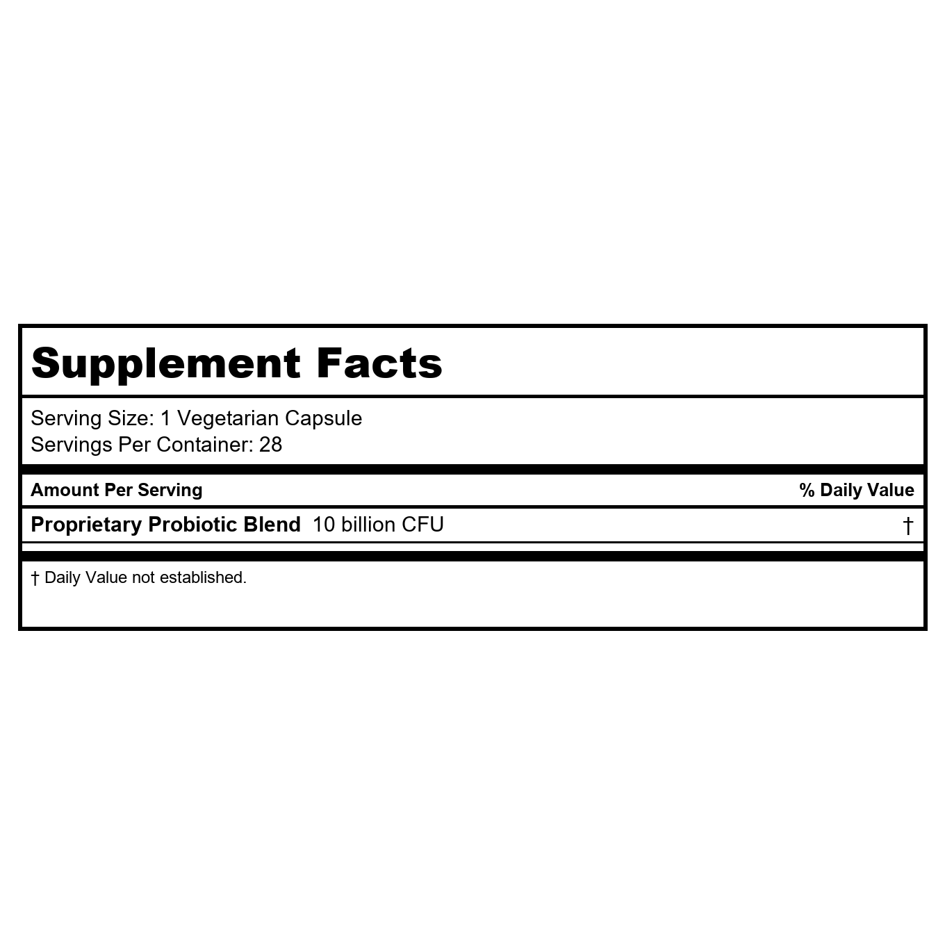 Klaire Labs ABX Support 28 Vcaps