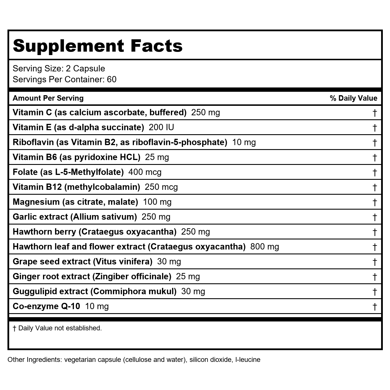 Vitanica Cardioblend 120 Vcaps