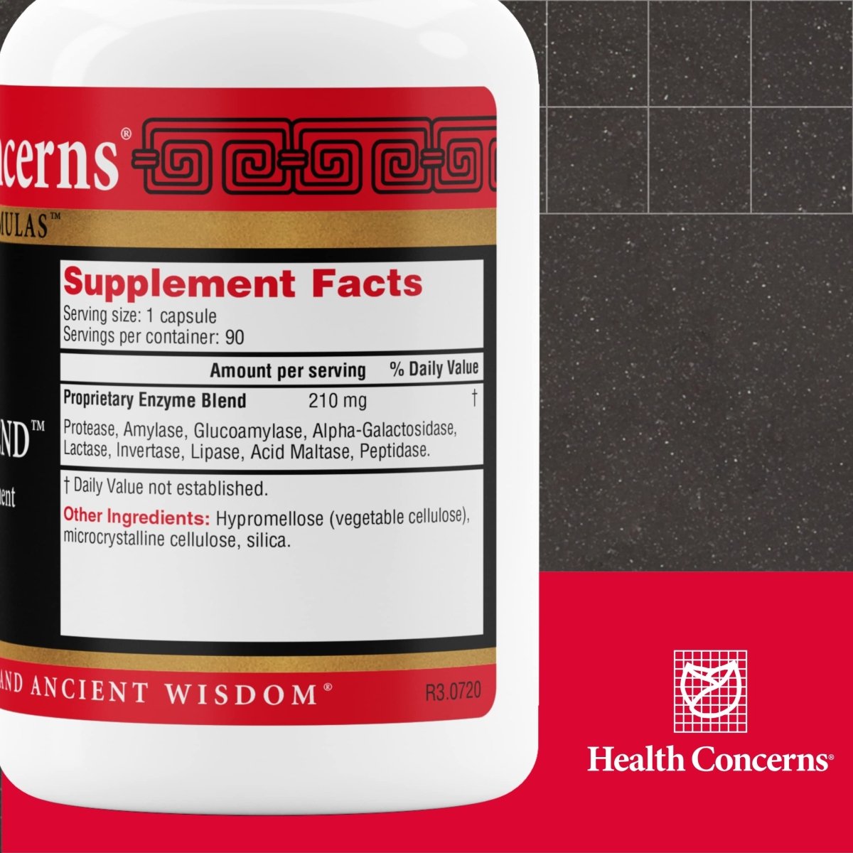 Health Concerns Enteromend 90 Capsules