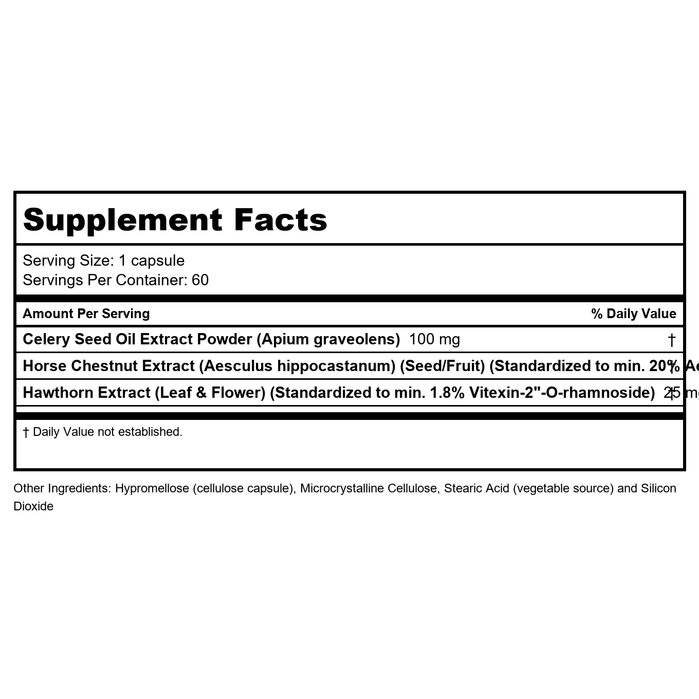 Now Foods Celery Seed Extract 60 Vcaps - 4626