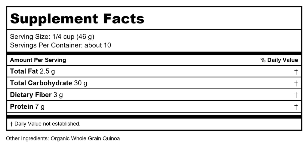 Now Real Food Quinoa Whole Grain Organic 16oz - 6311 -
