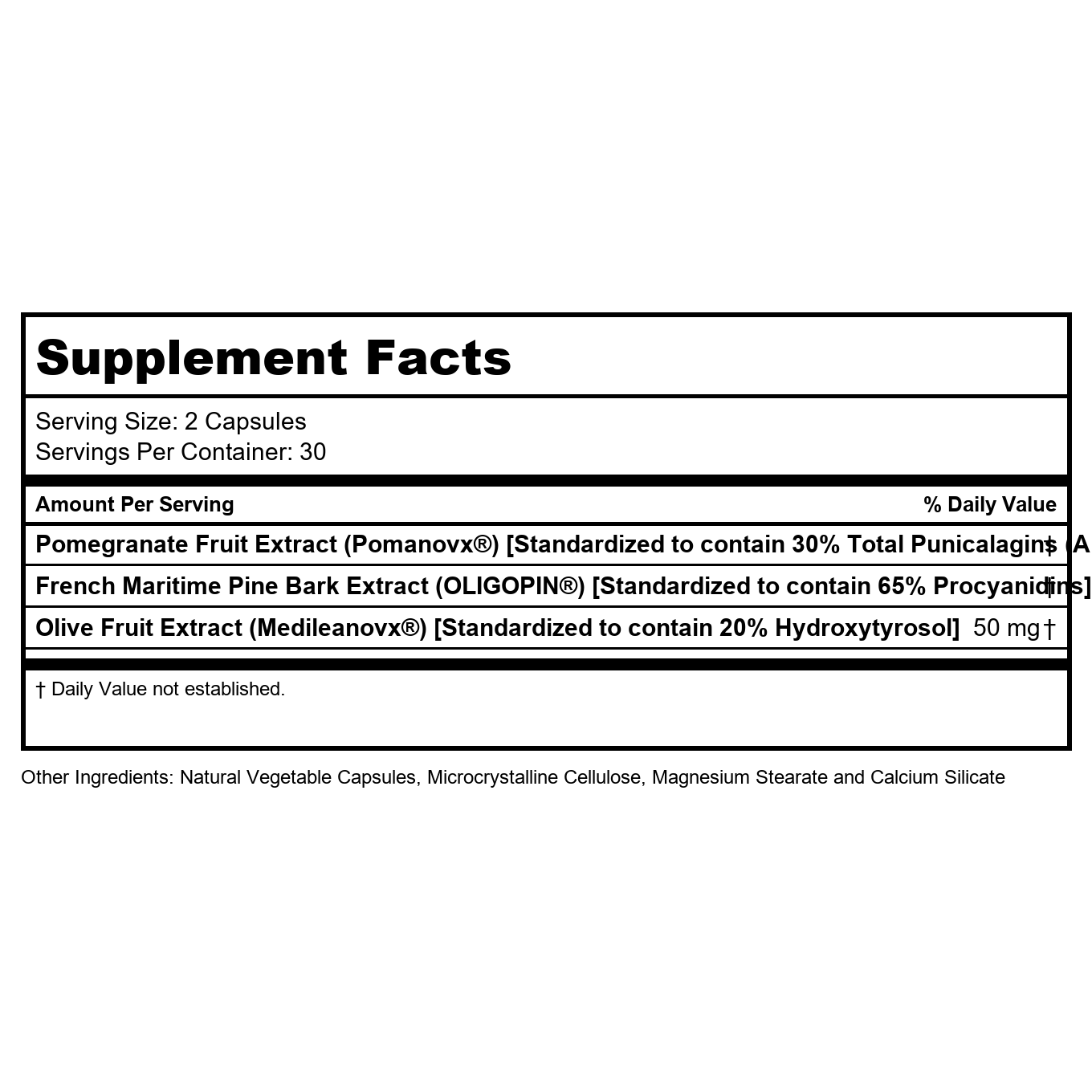 Ortho Molecular Lipitrol OX 60 Capsules