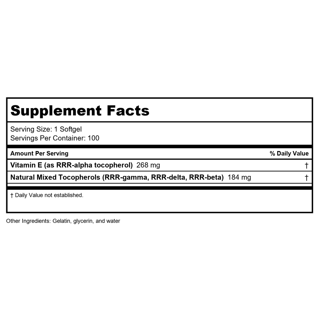 Klaire Labs Pure-E 100 Softgels