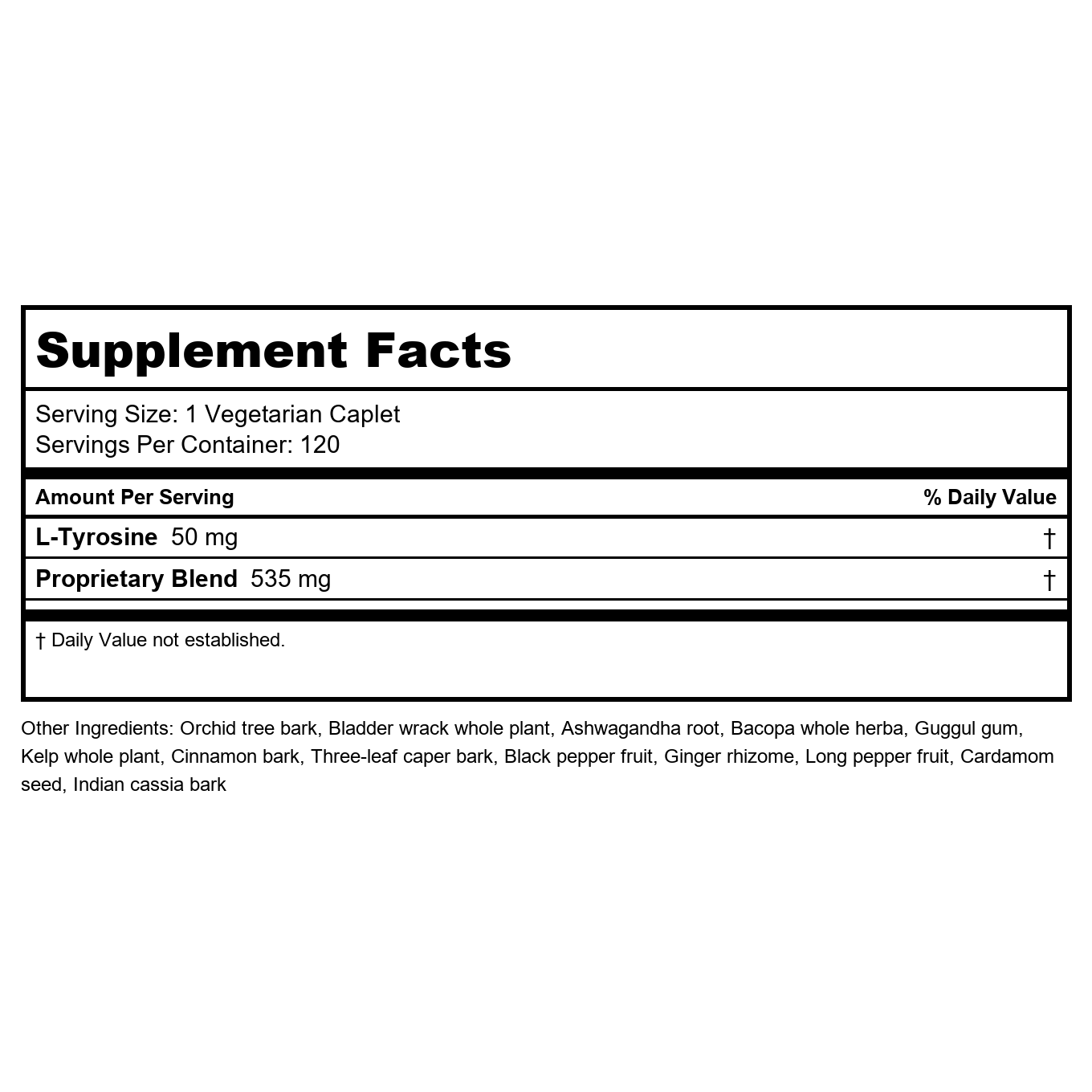 Ayush Herbs Thyro-M 120 Caplets