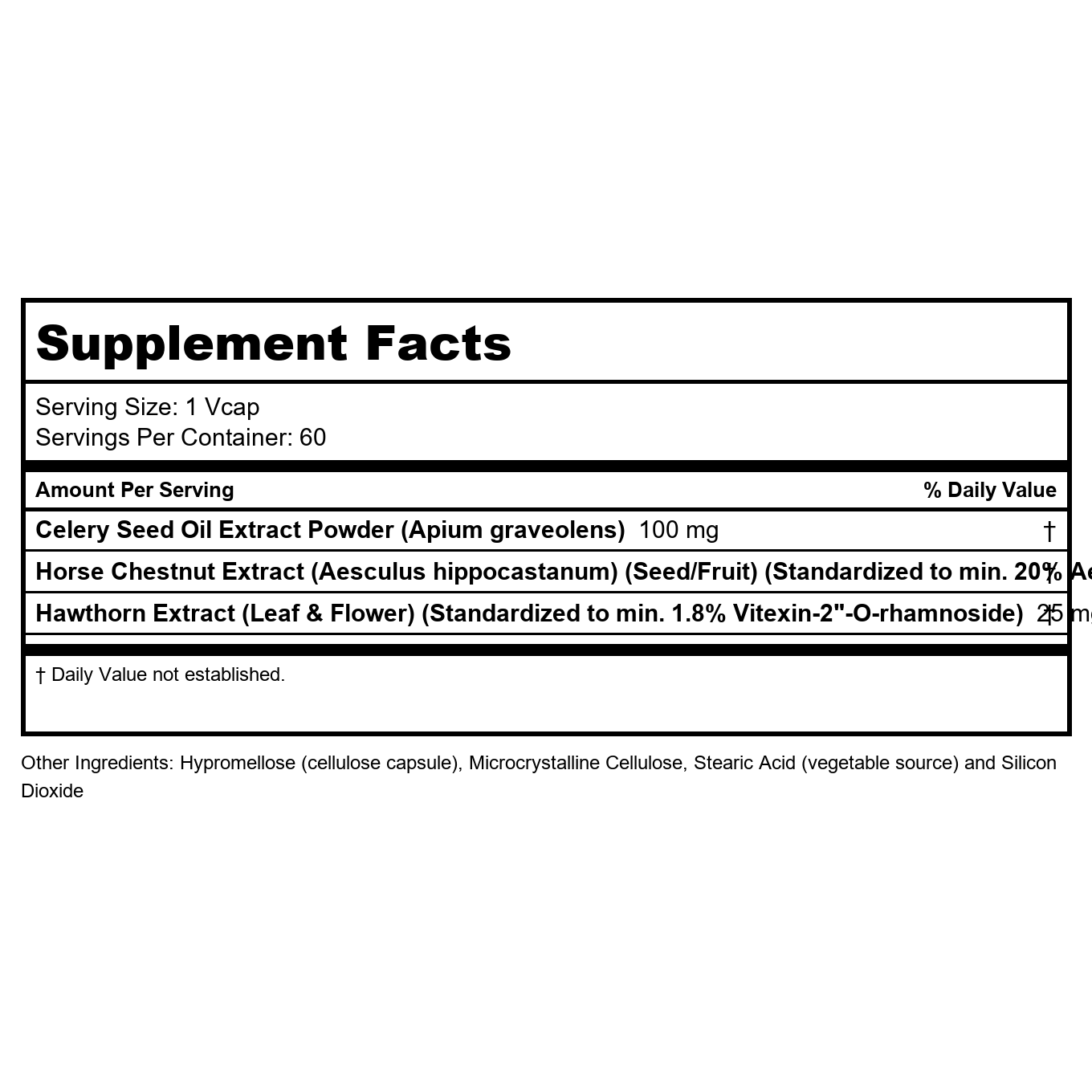 Now Foods Celery Seed Extract 60 Vcaps - 4626 - 3 Pack