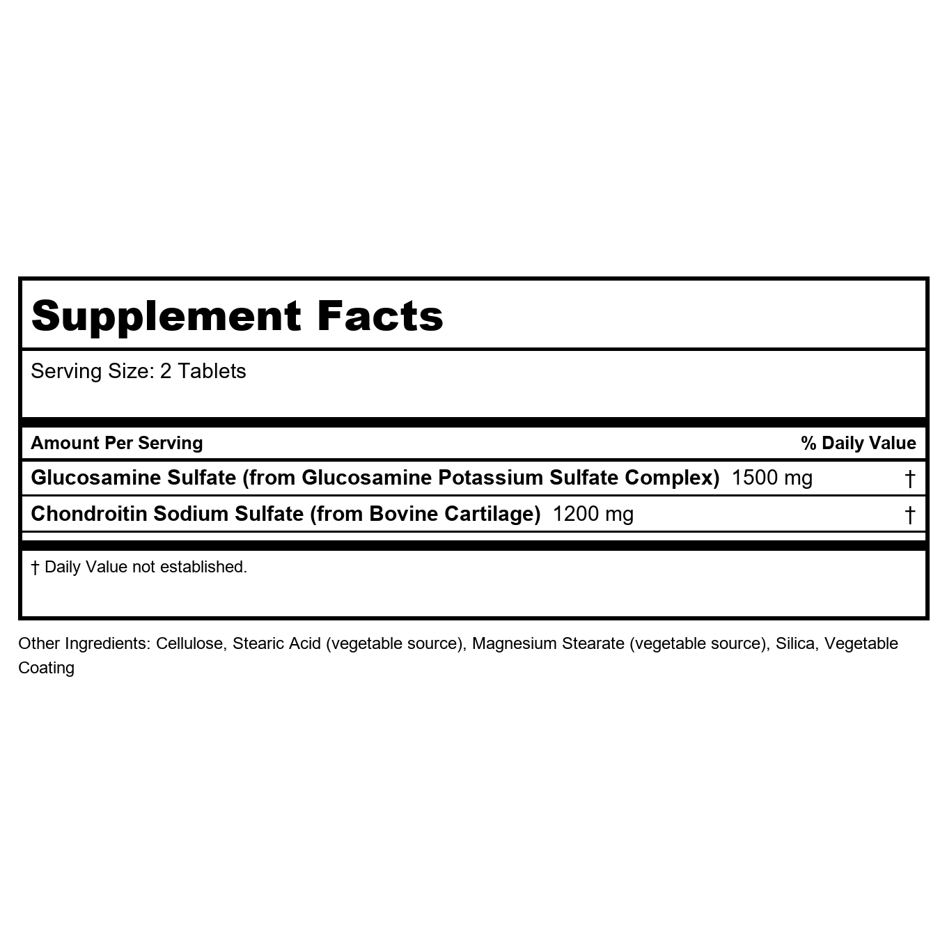 Now Foods Glucosamine & Chondroitin Extra Strength 240 Tablets - 3244