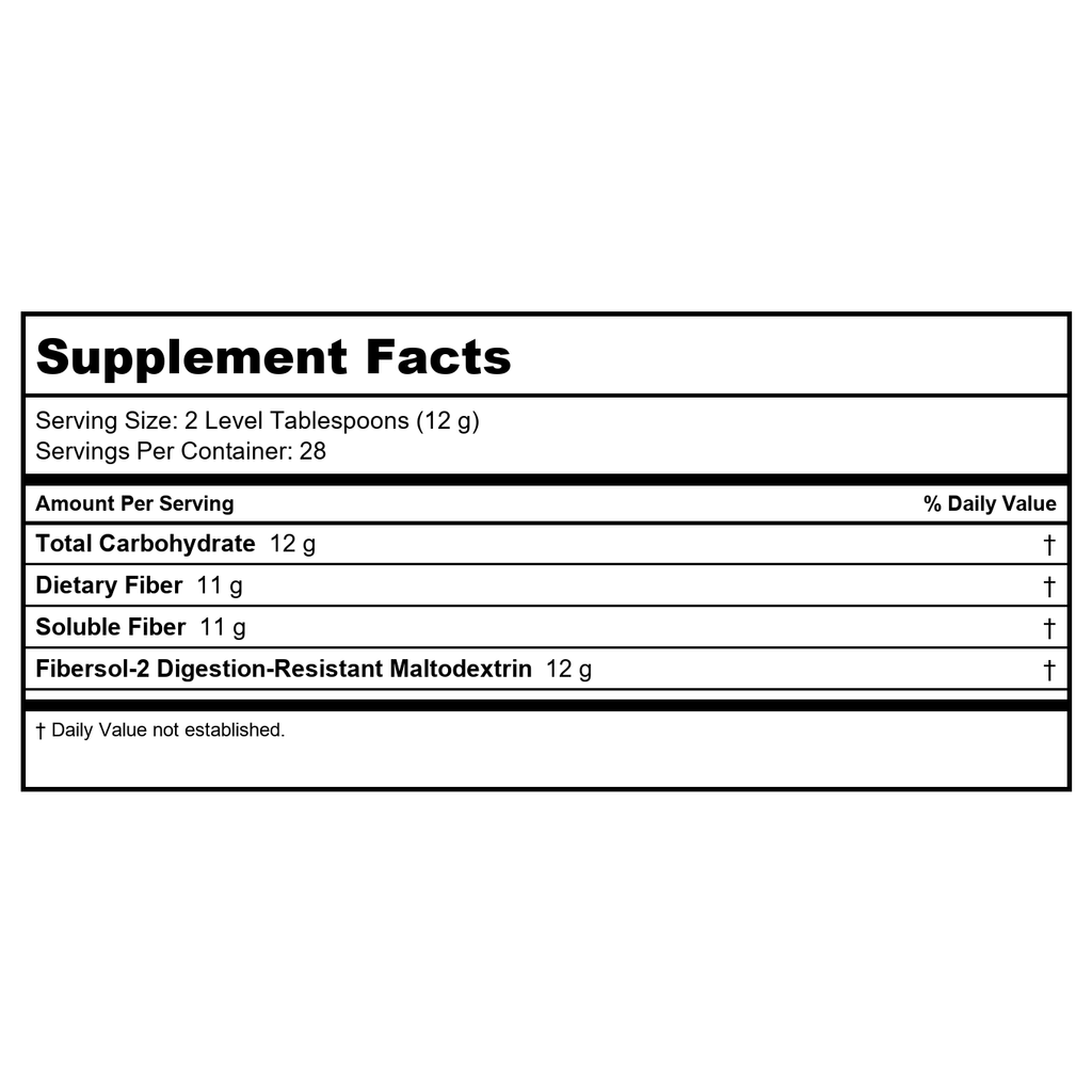 Now Foods Prebiotic Fiber with Fibersol-2 Powder 12oz - 5907