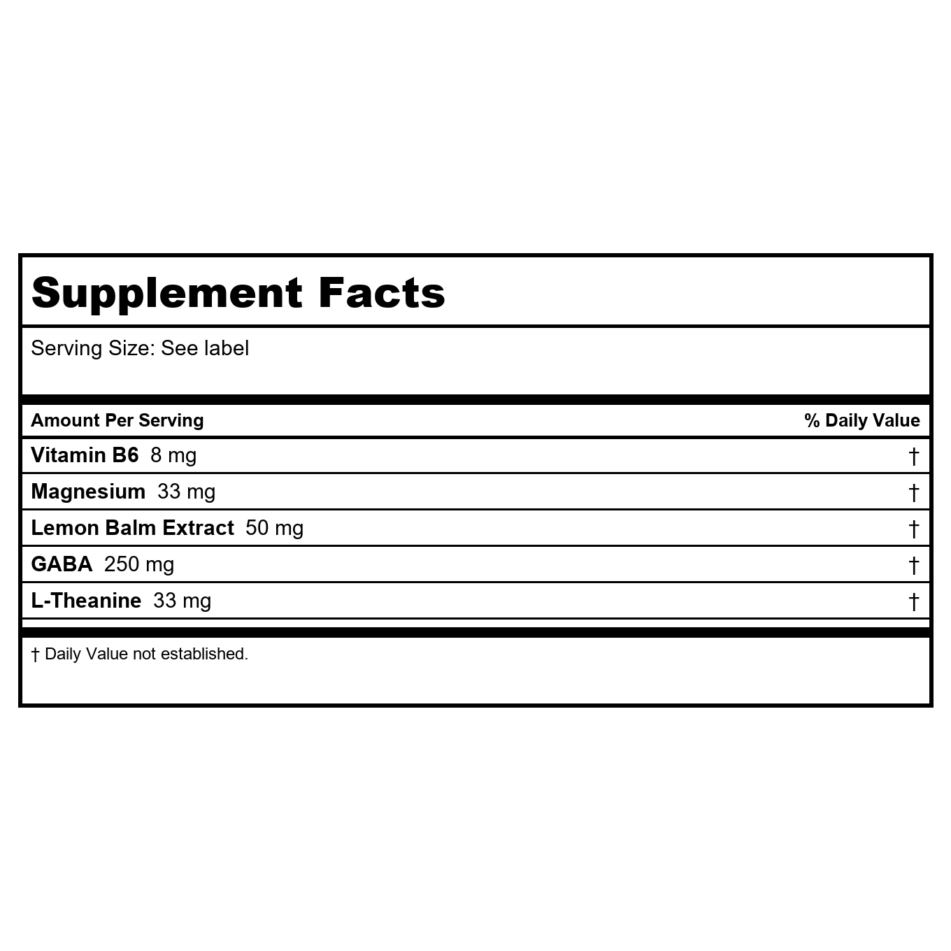 BrainMD Gaba Calming Support 90 Capsules