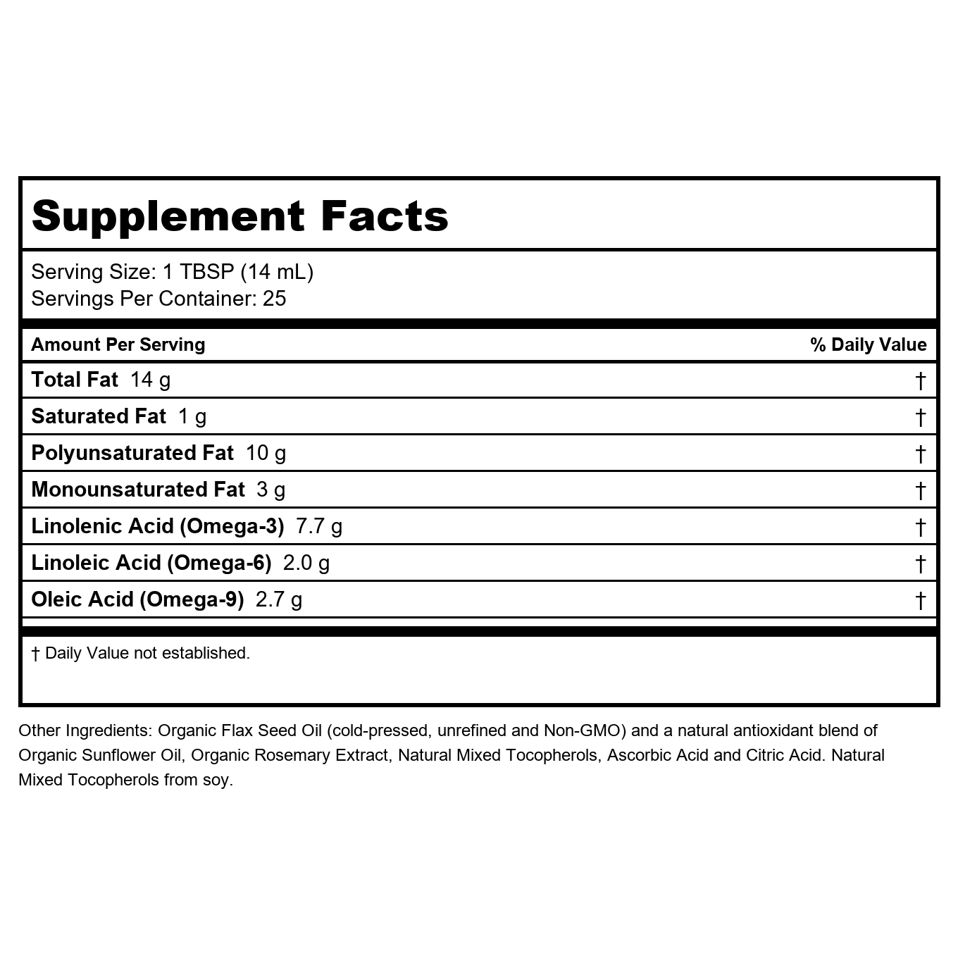 Now Foods Flax Seed Oil Liquid Organic 12oz - 1760