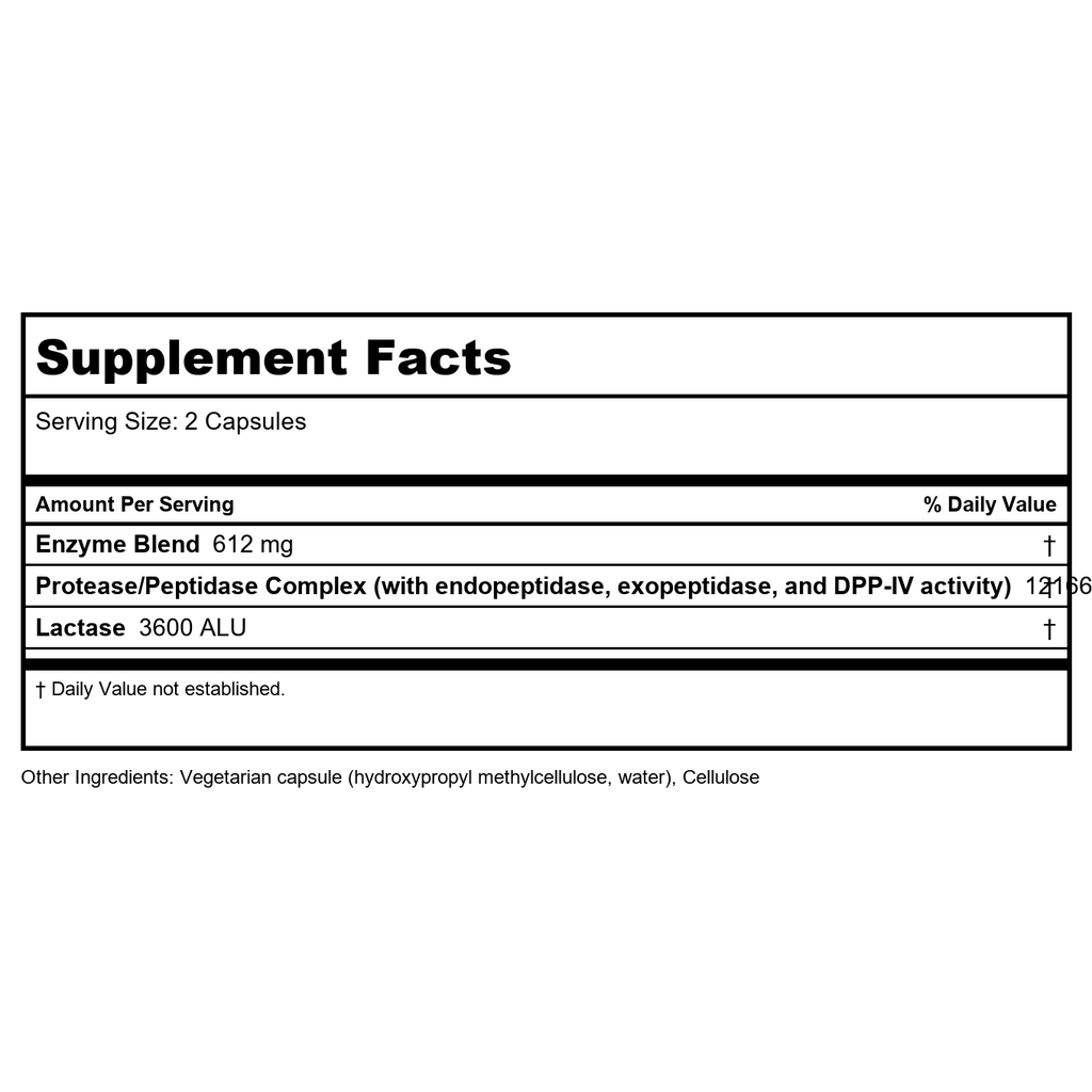 Klaire Labs SIBB-Zymes 180 Vcaps