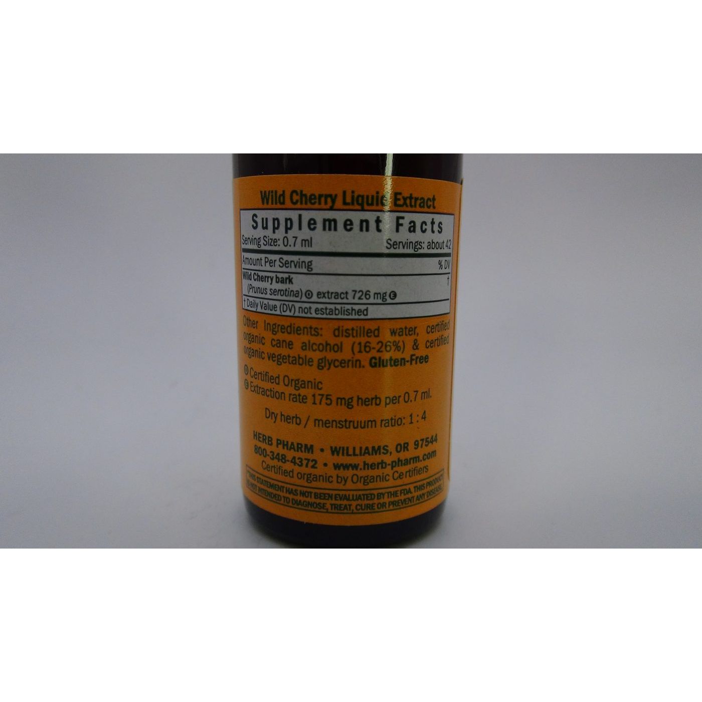 Herb Pharm Wild Cherry 1oz