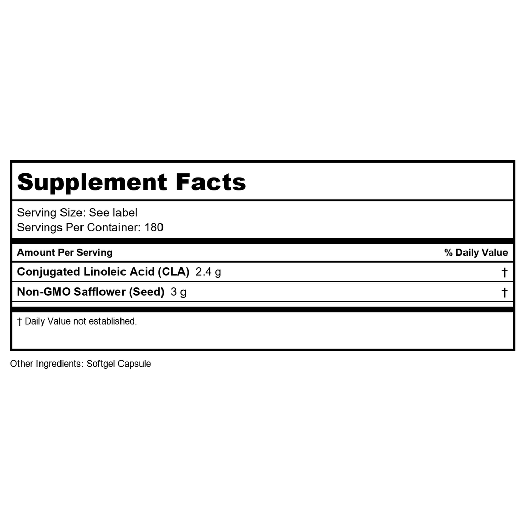 Now Foods CLA Conjugated Linoleic Acid 800 mg 180 Softgels - 1728