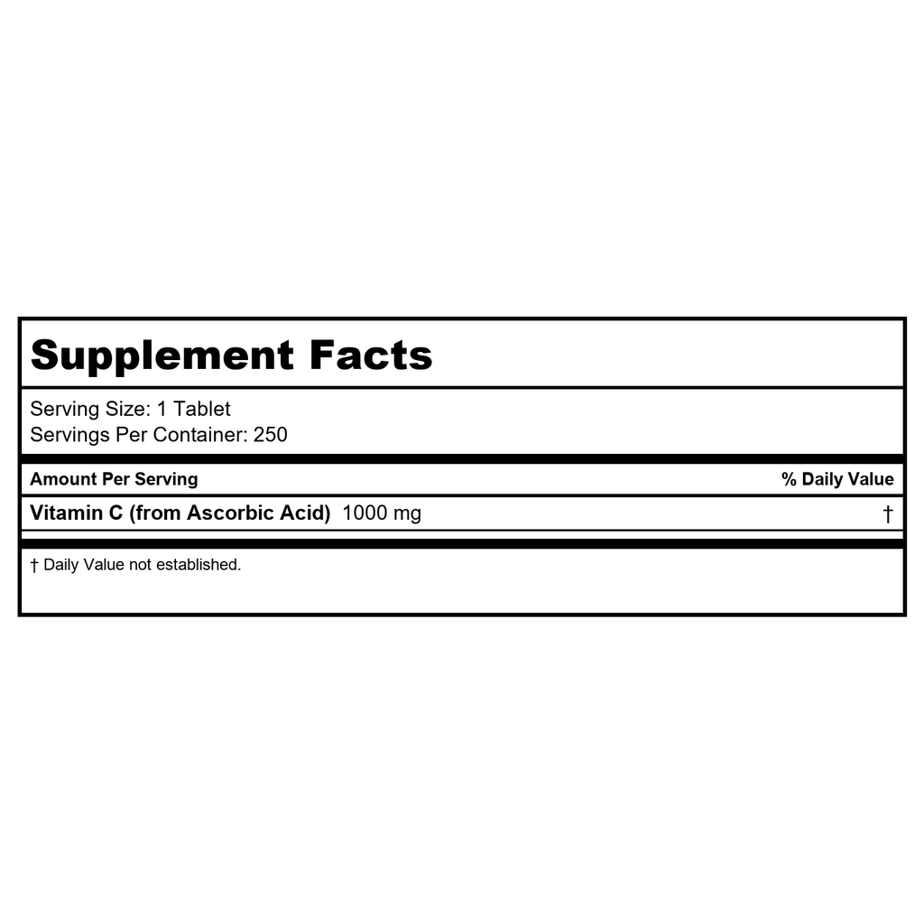 Now Foods Vitamin C-1000 250 Tablets - 0687