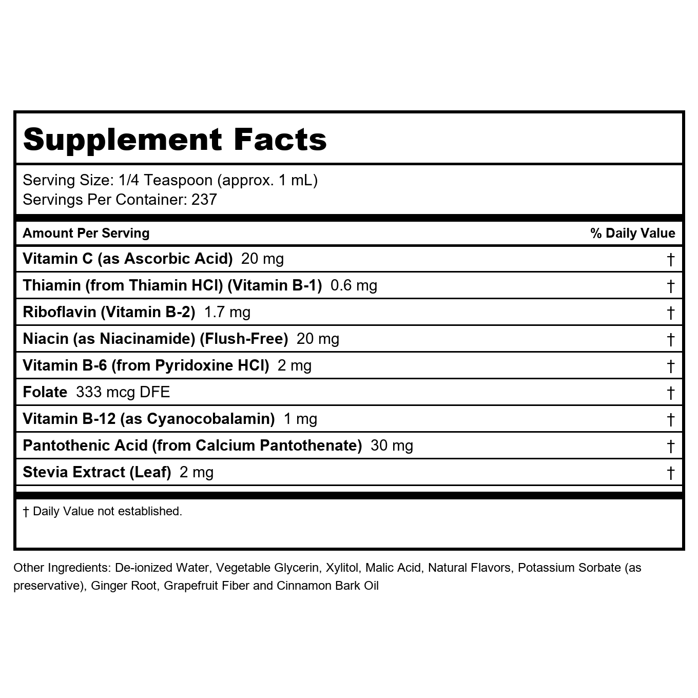 Now Foods Vitamin B-12 Complex Liquid 8oz - 0465