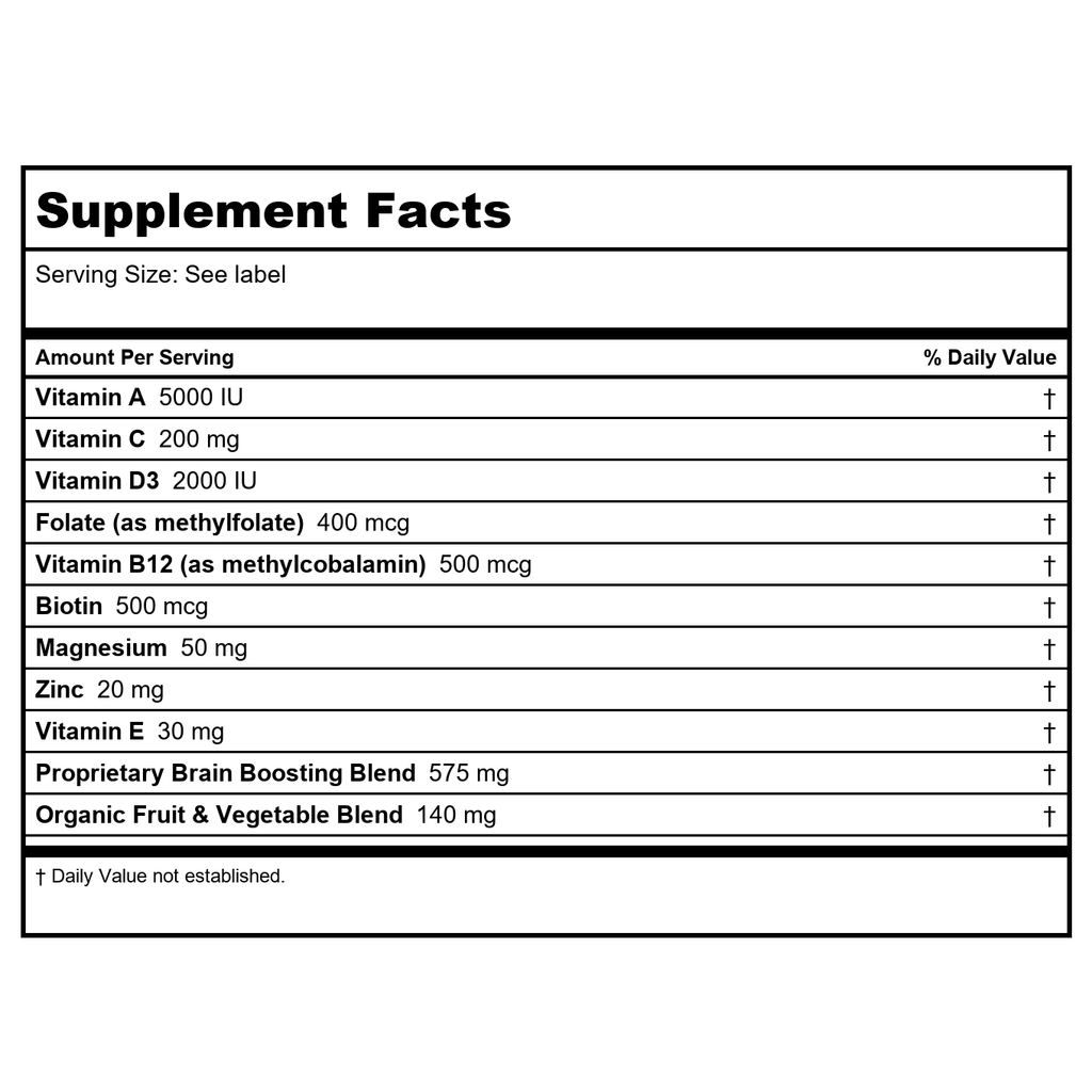 BrainMD NeuroVite Plus 120 Capsules