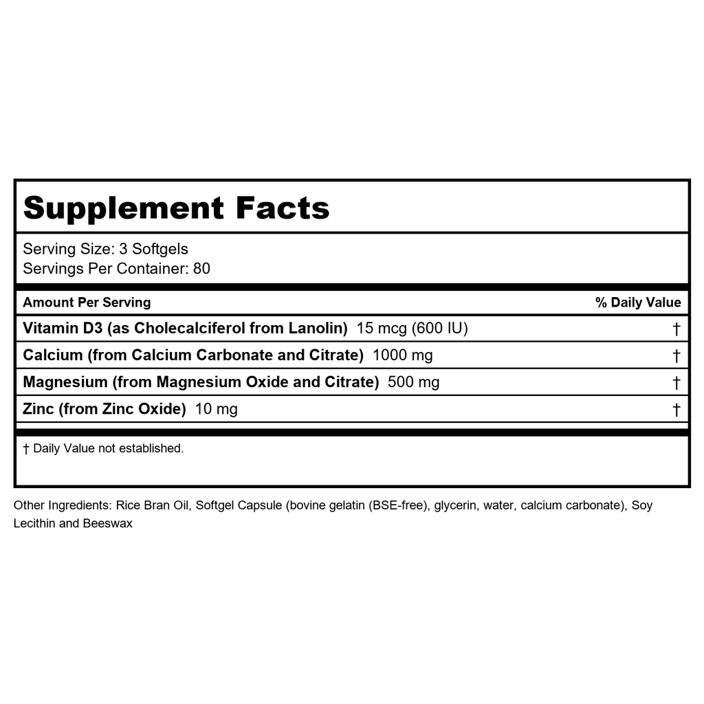 Now Foods Calcium & Magnesium 240 Softgels - 1252