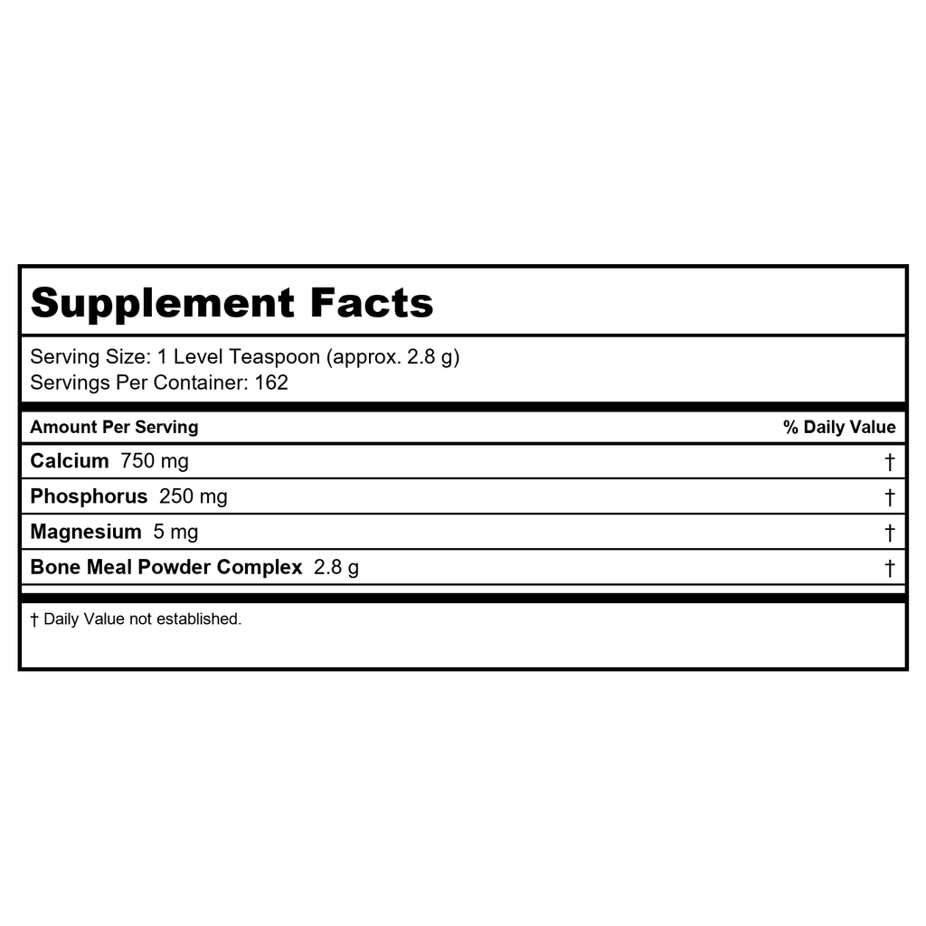 Now Foods Bone Meal Powder 1 Pound - 1220 - 17 ON WALMART