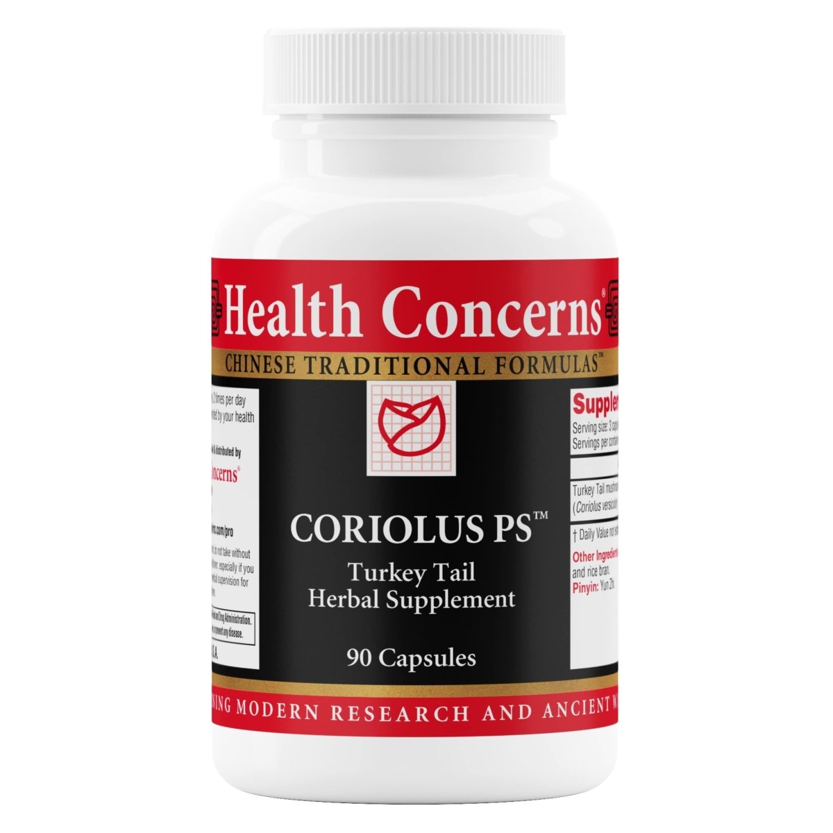 Health Concerns Coriolus PS 90 Tablets