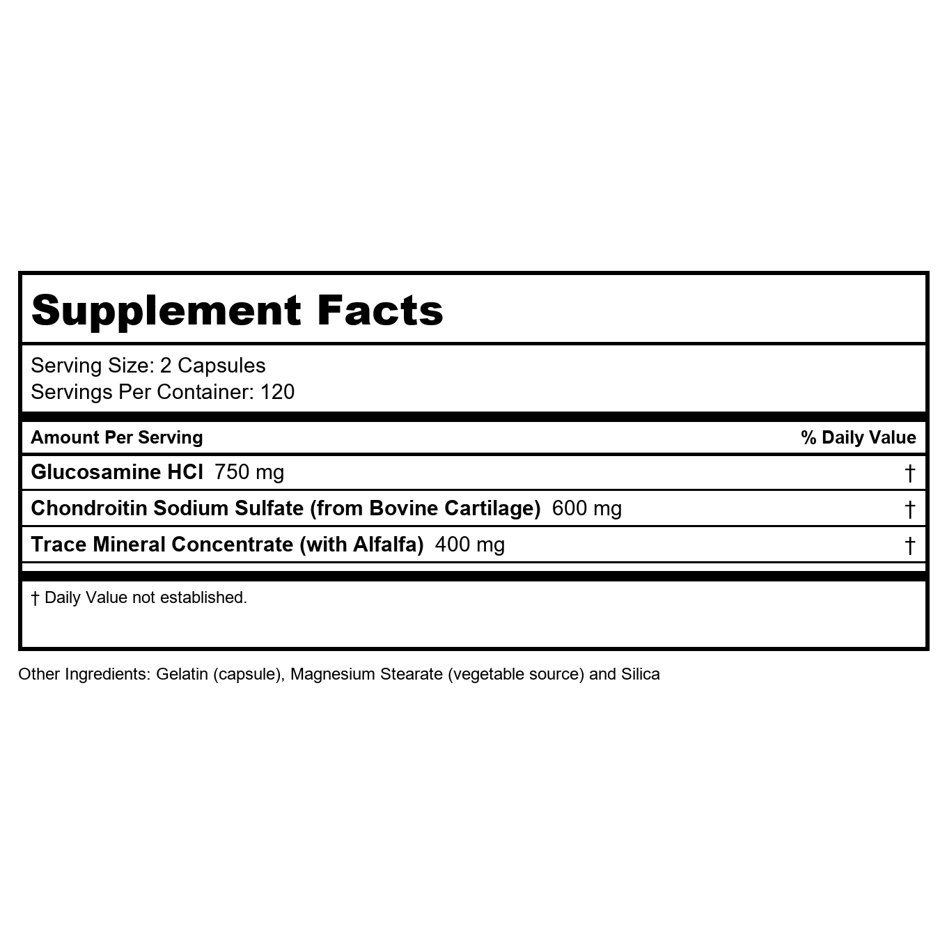 Now Foods Glucosamine & Chondroitin with Trace Minerals 240 Vcaps - 3229