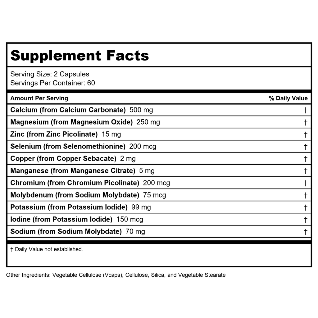 Now Foods Full Spectrum Mineral Caps 120 Vcaps - 1544