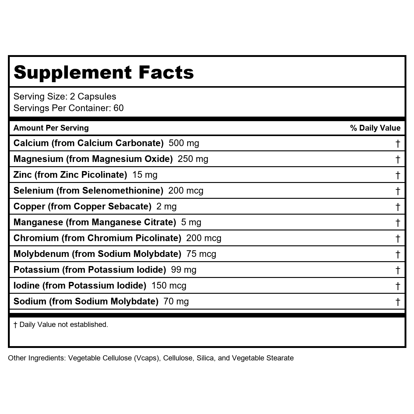Now Foods Full Spectrum Mineral Caps 120 Vcaps - 1544