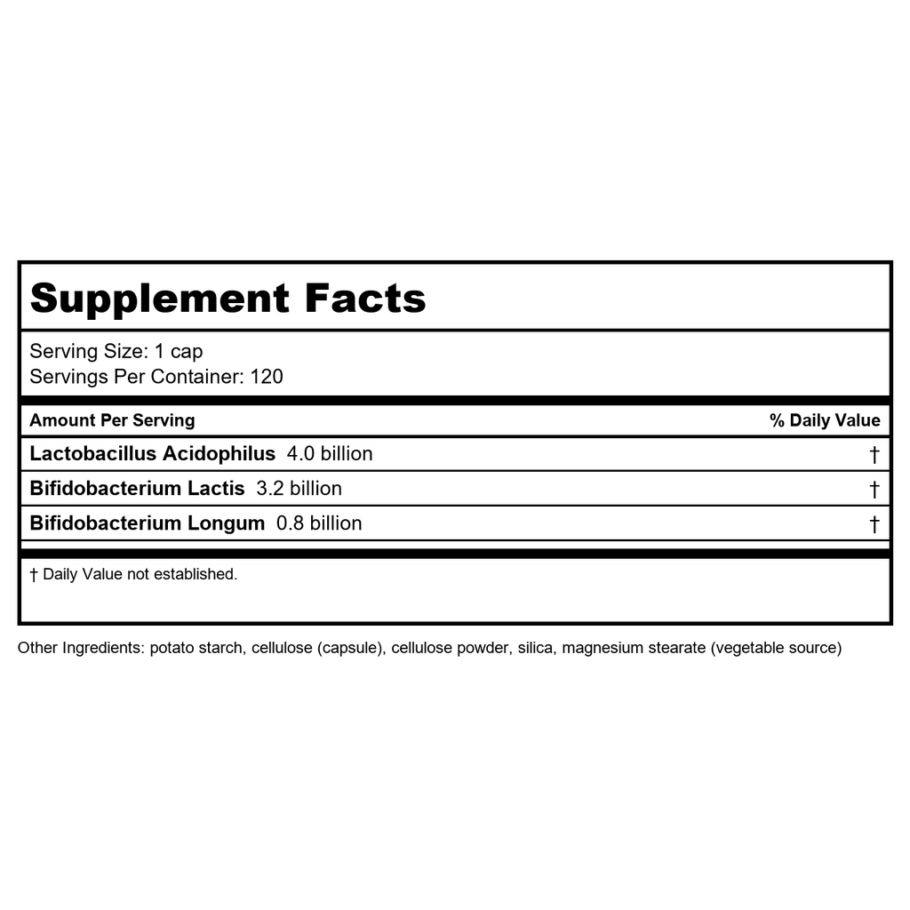 Now Foods 8 Billion Acidophilus & Bifidus 120 Vcaps - 2932