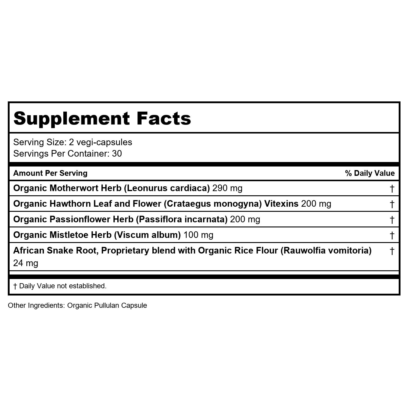Restorative Formulations HTN 180 Px Original 60 Vcaps -
