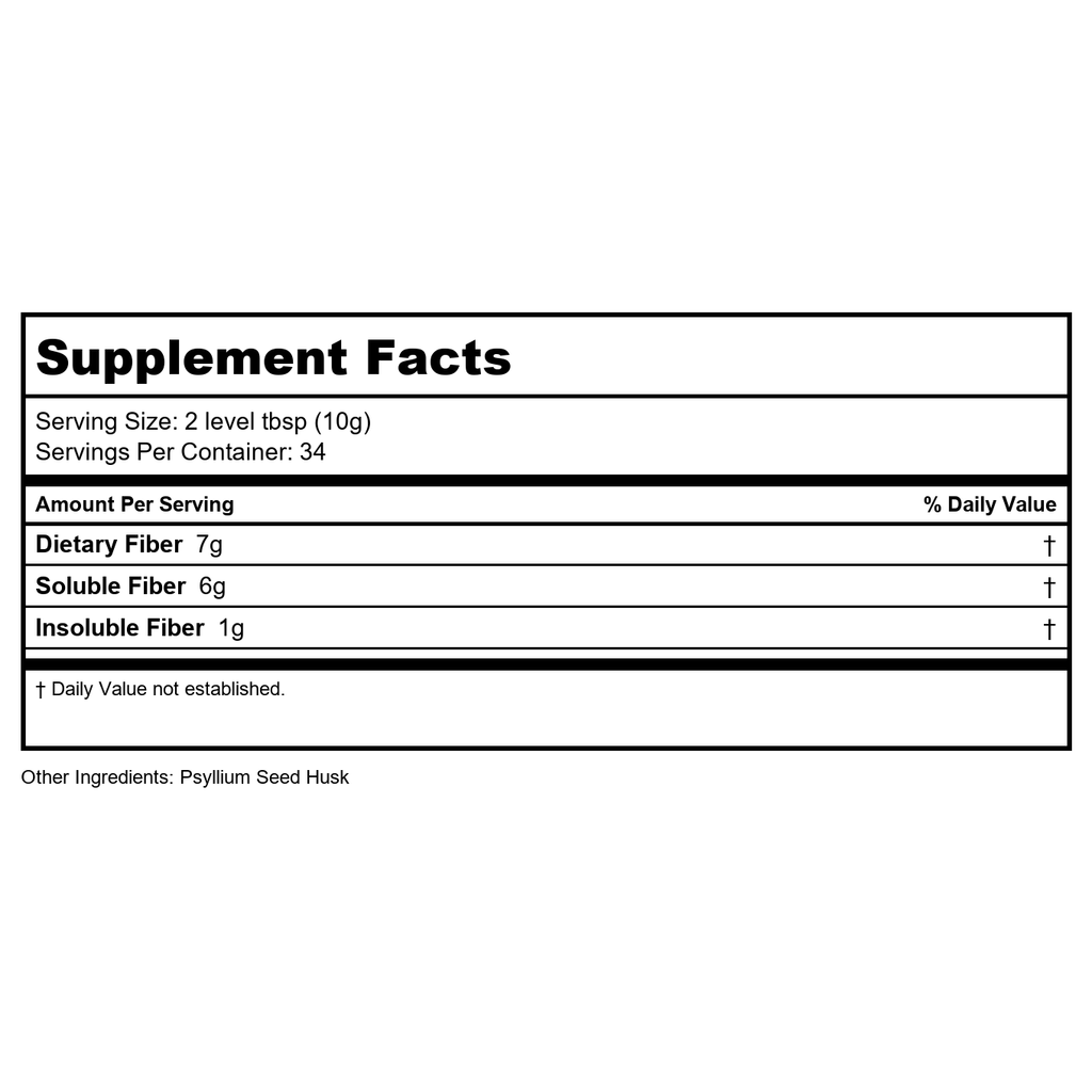 Now Foods Whole Psyllium Husks 12oz - 5980
