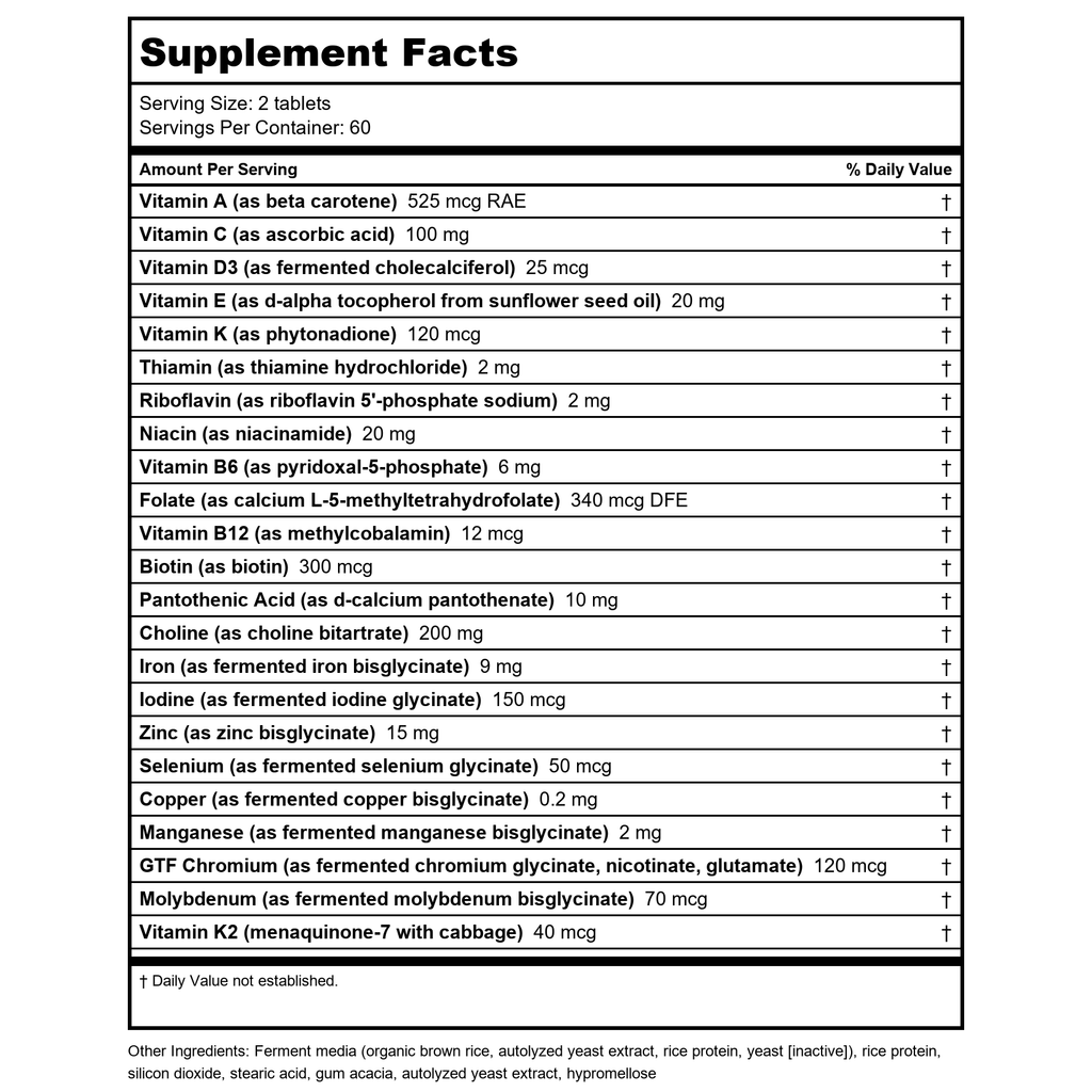 Innate Women's 40+ Multi 120tab