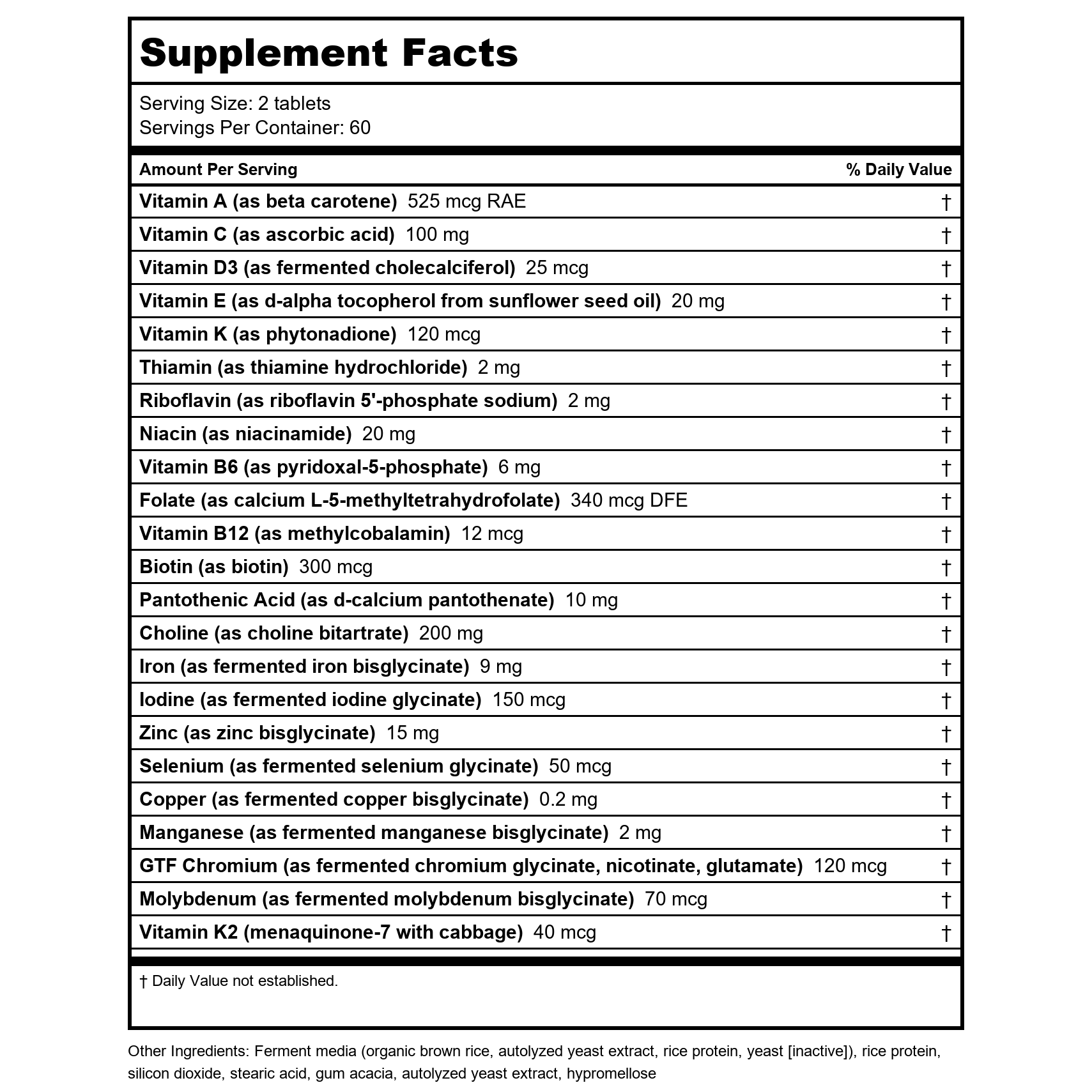 Innate Women's 40+ Multi 120tab