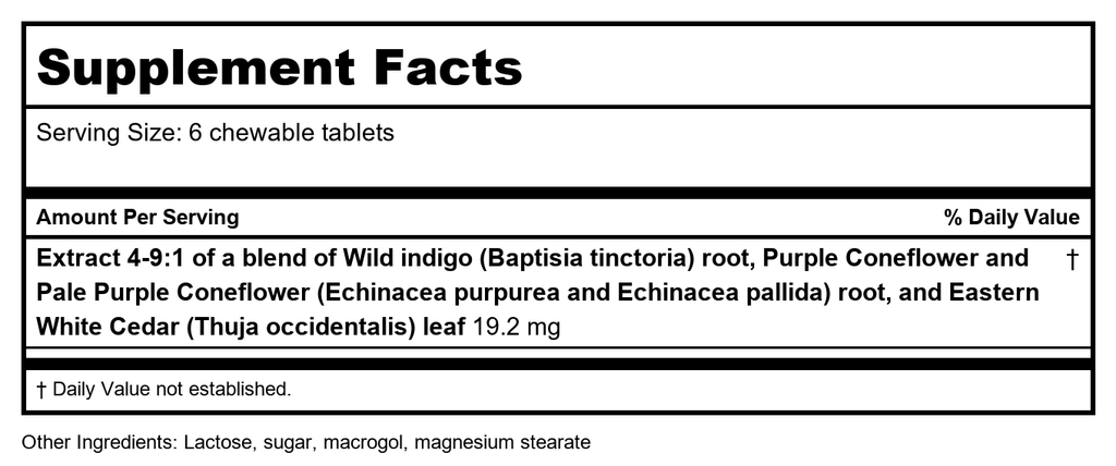 Nature's Way Esberitox 200 chews 09952