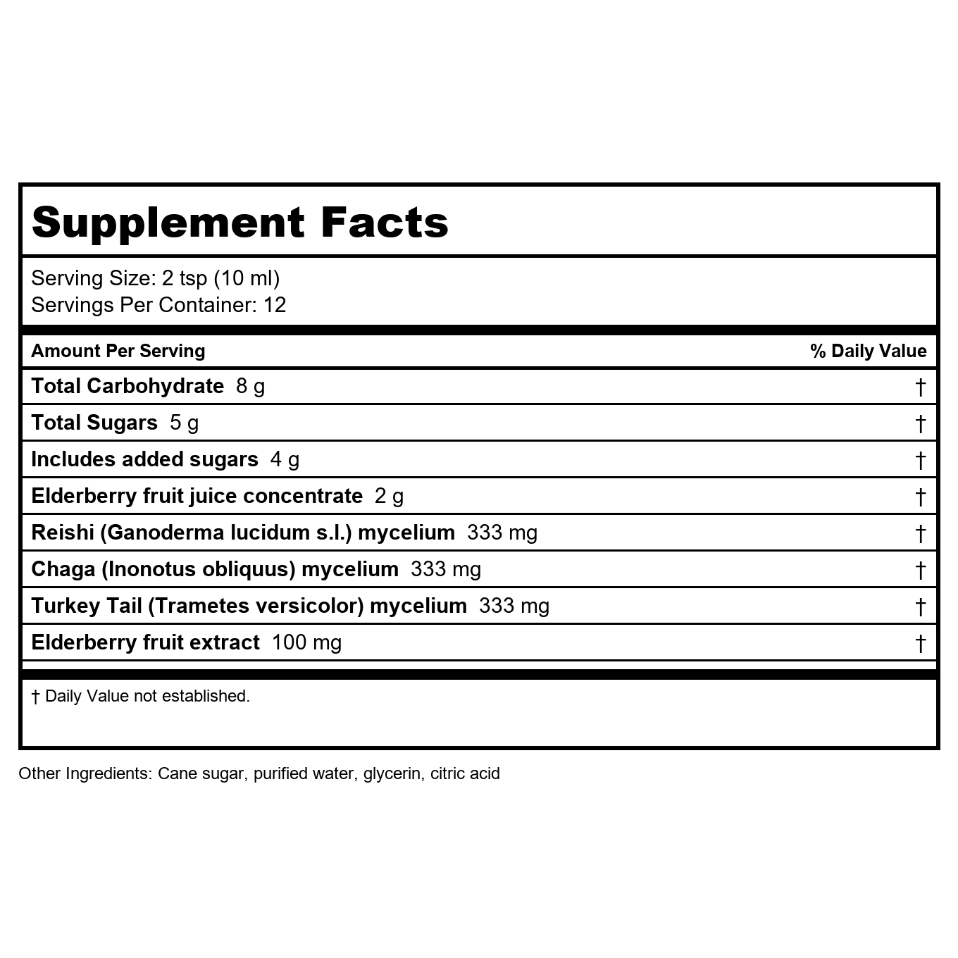 Host Defense Elderberry Plus Syrup 4oz