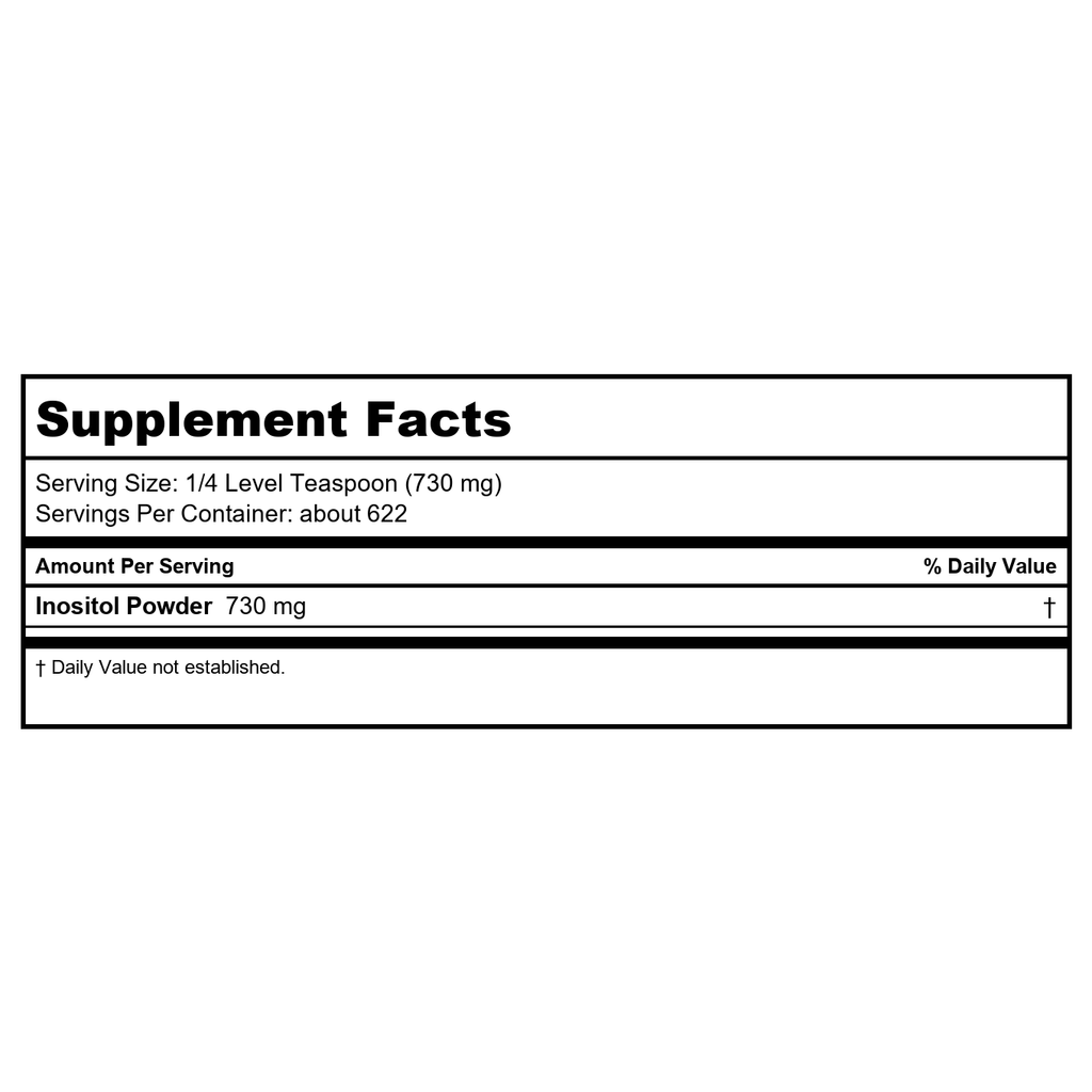 Now Foods Inositol Powder Vegetarian 1 Pound - 0529 - 2 Pack